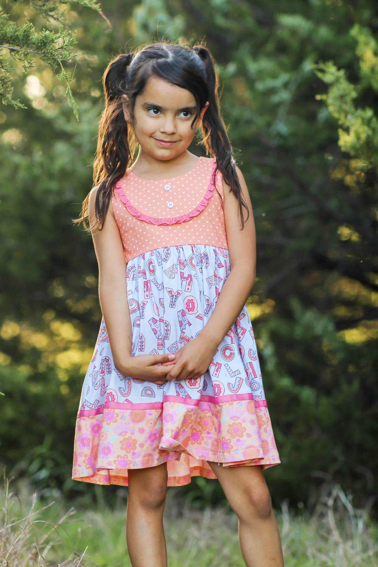 Alphabet Parade Bib Dress - Image 10