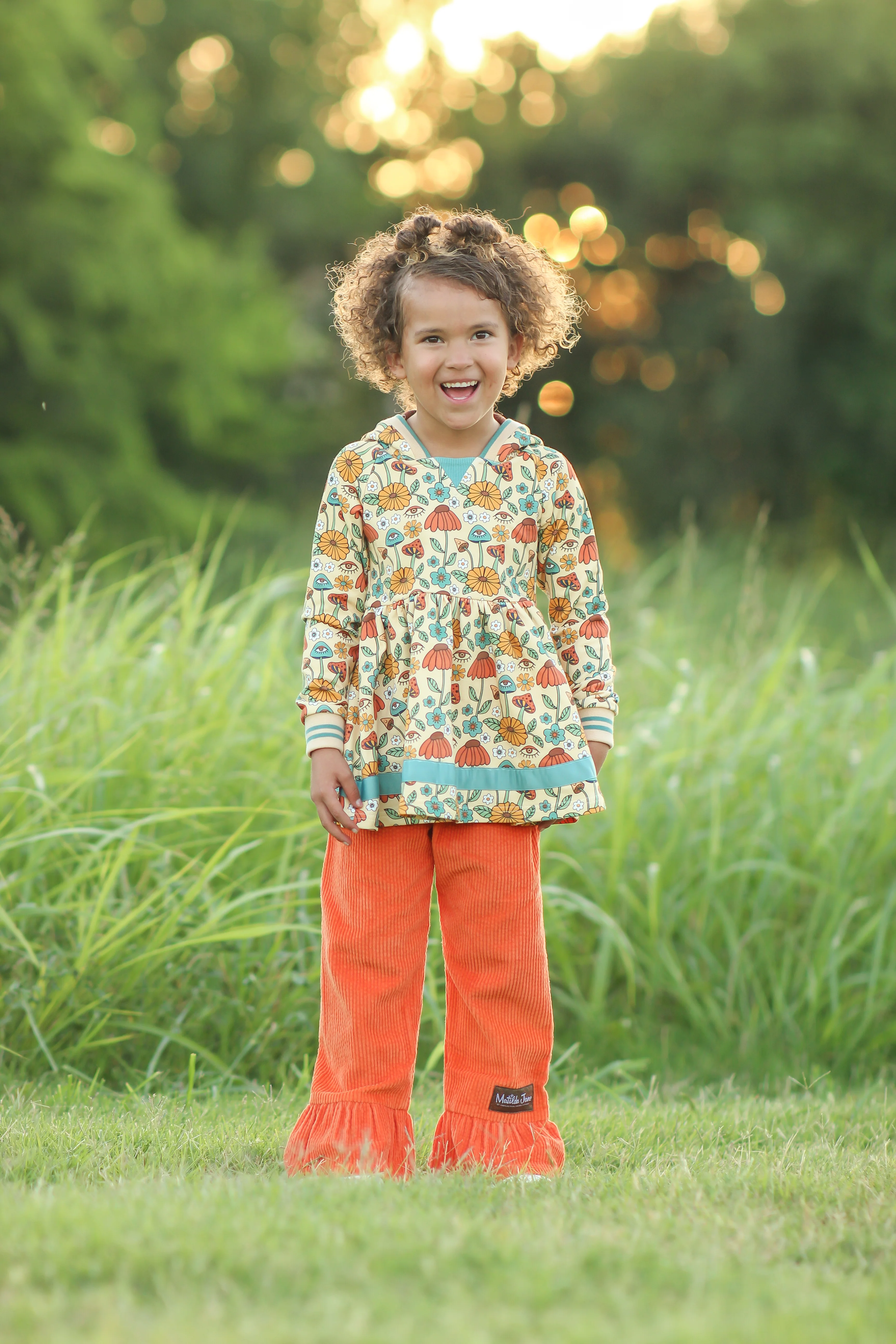 Boogie & Bloom Corduroy Big Ruffles - Image 3