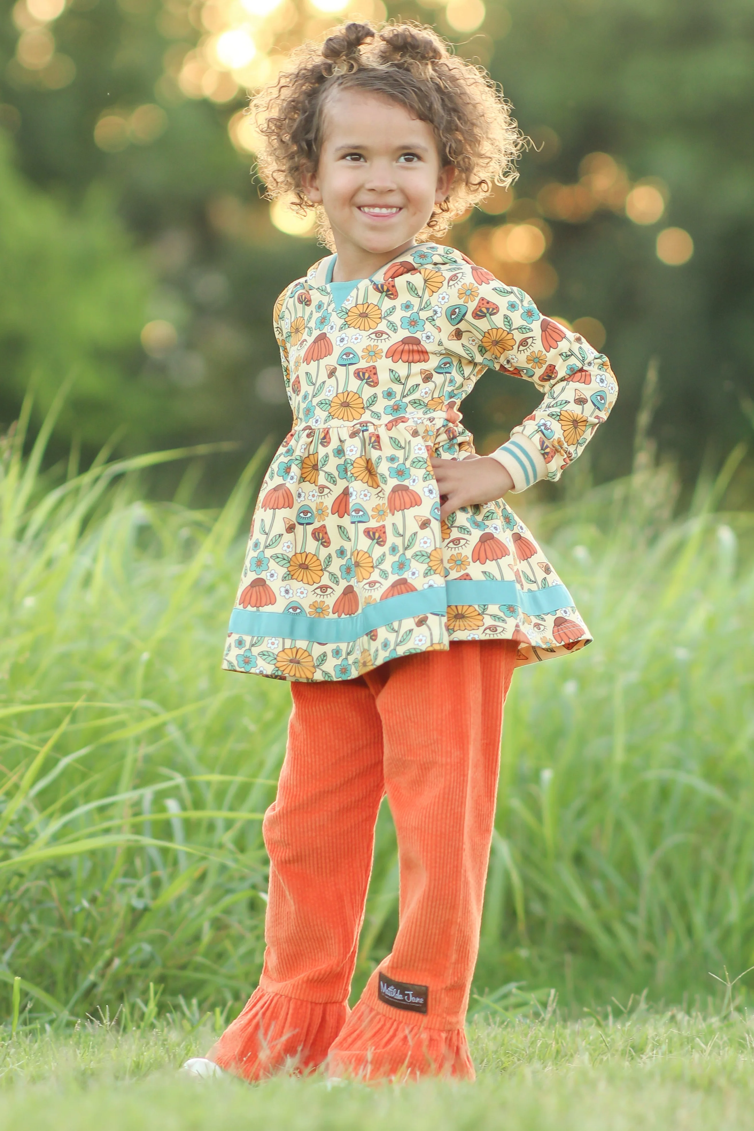 Boogie & Bloom Corduroy Big Ruffles - Image 5
