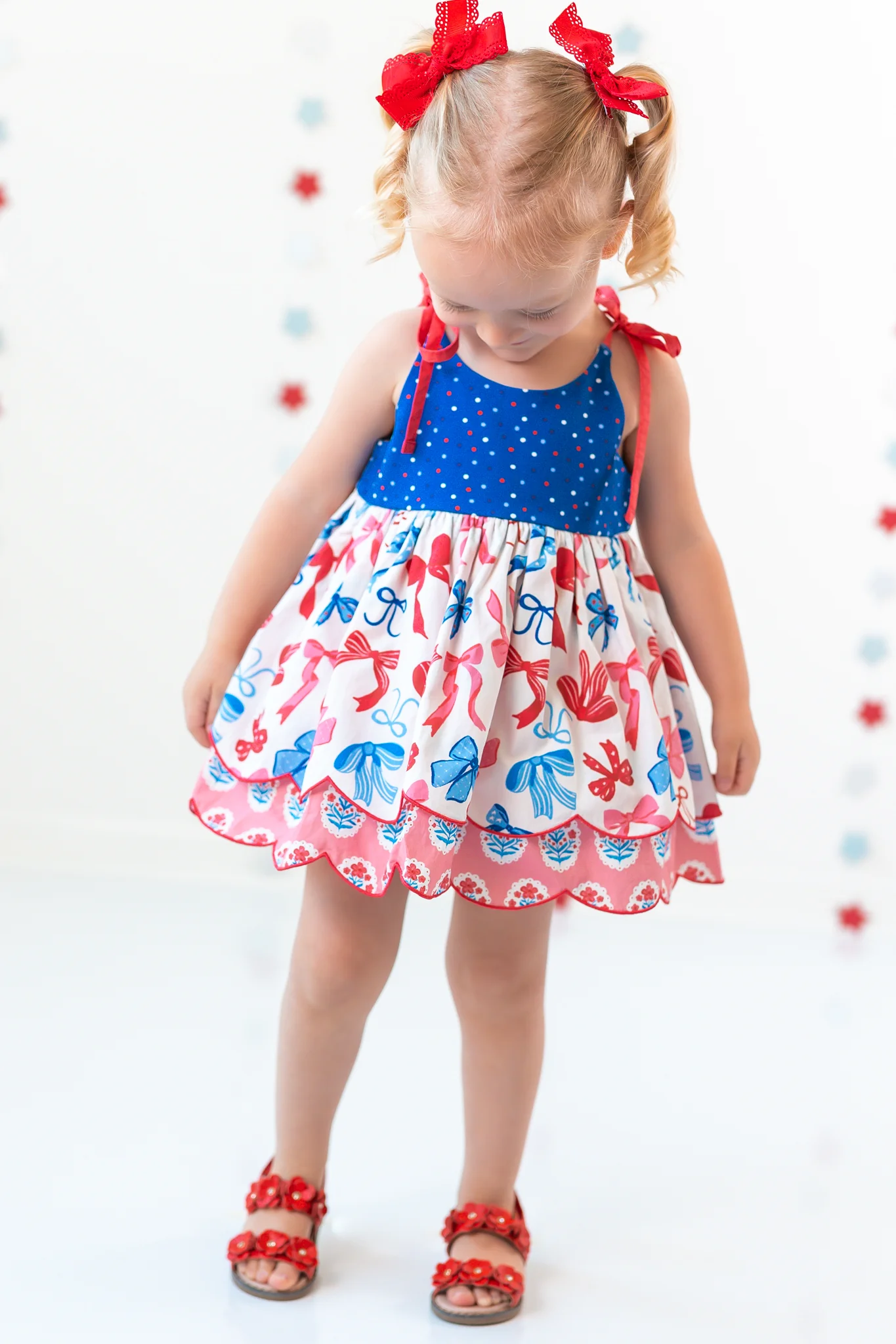 Bows Over America Bubble Romper - Image 8
