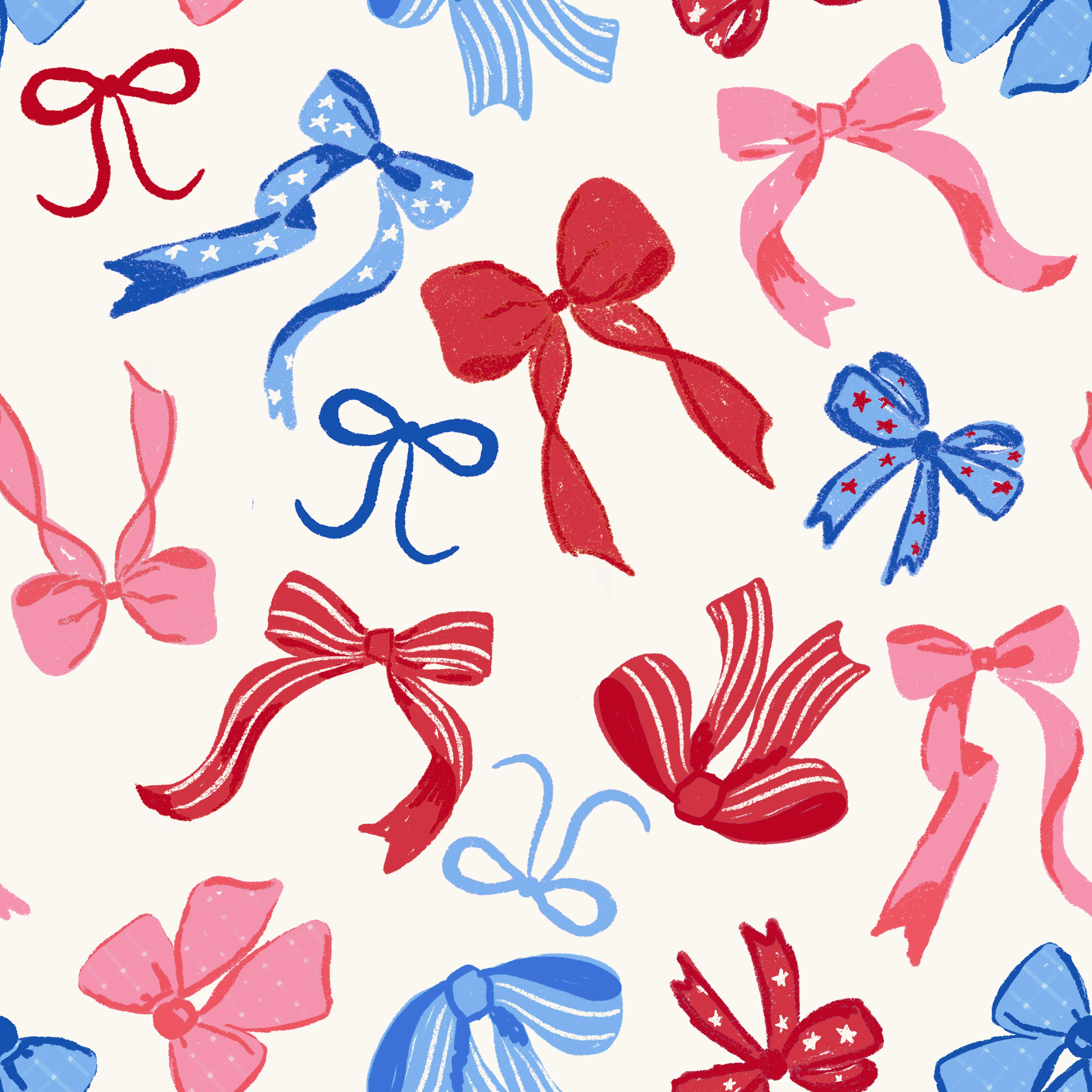 Bows Over America Button Dress - Image 3