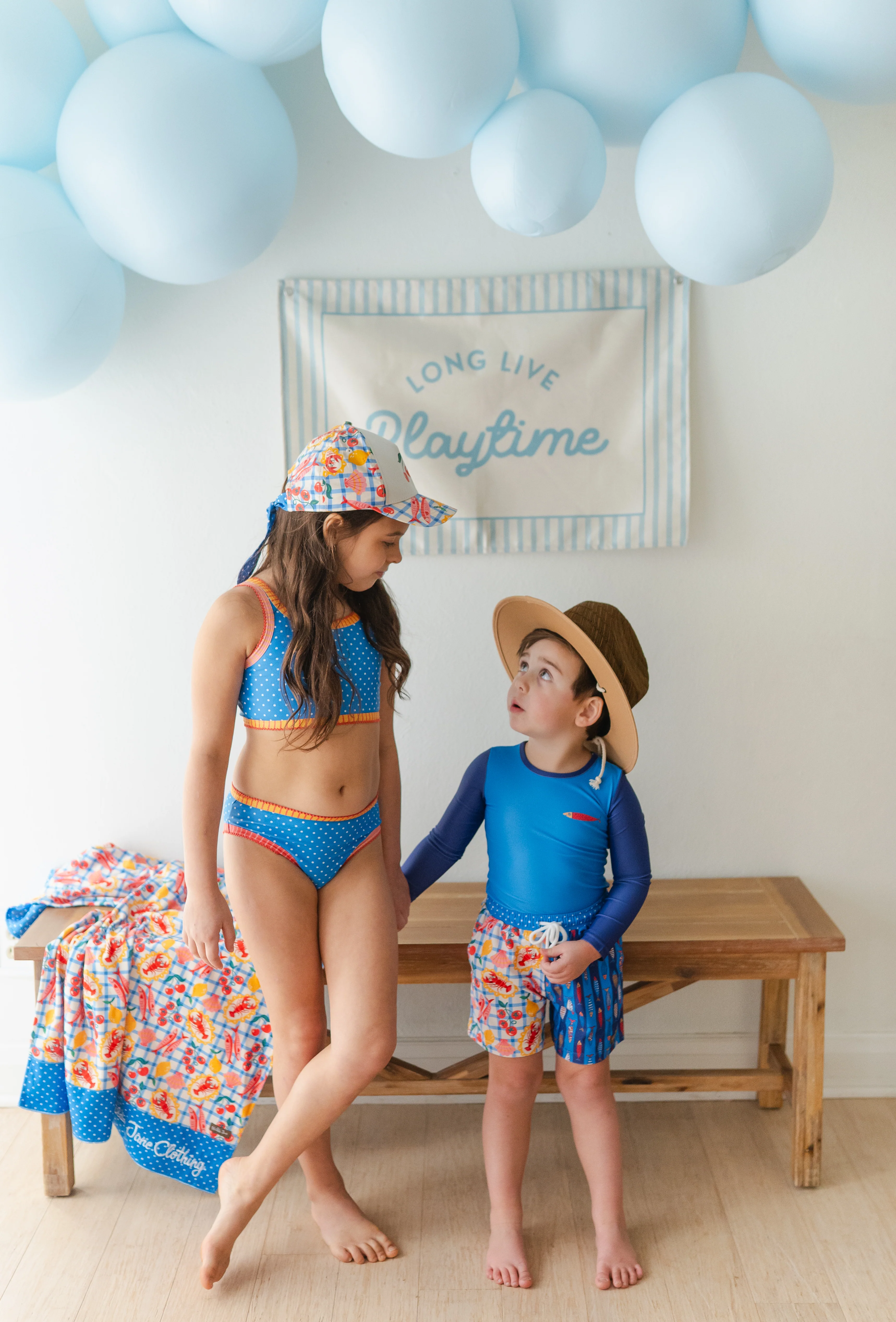 Boys Swim Trunks | Cherry Coast - Image 3