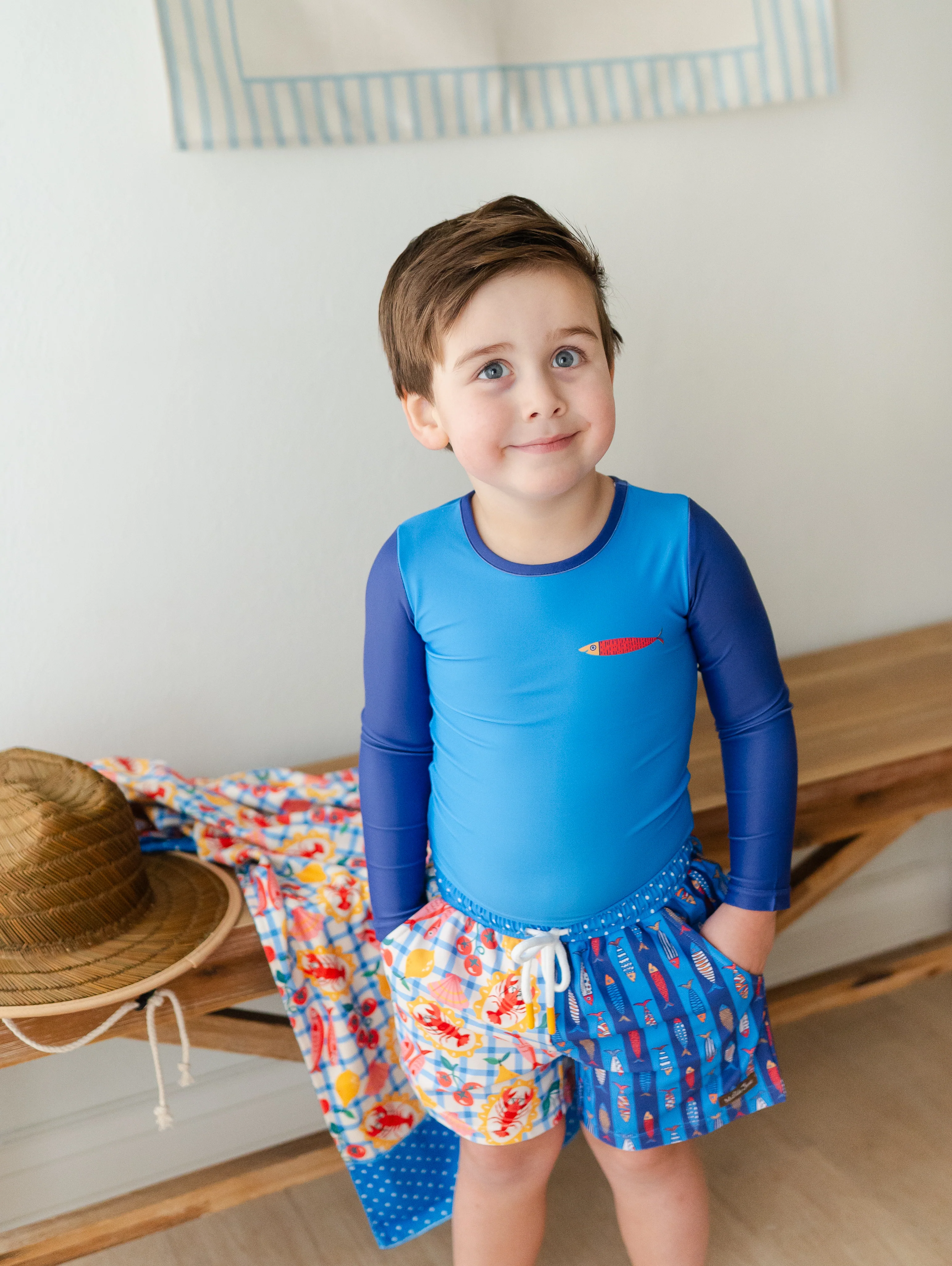 Boys Swim Trunks | Cherry Coast - Image 4