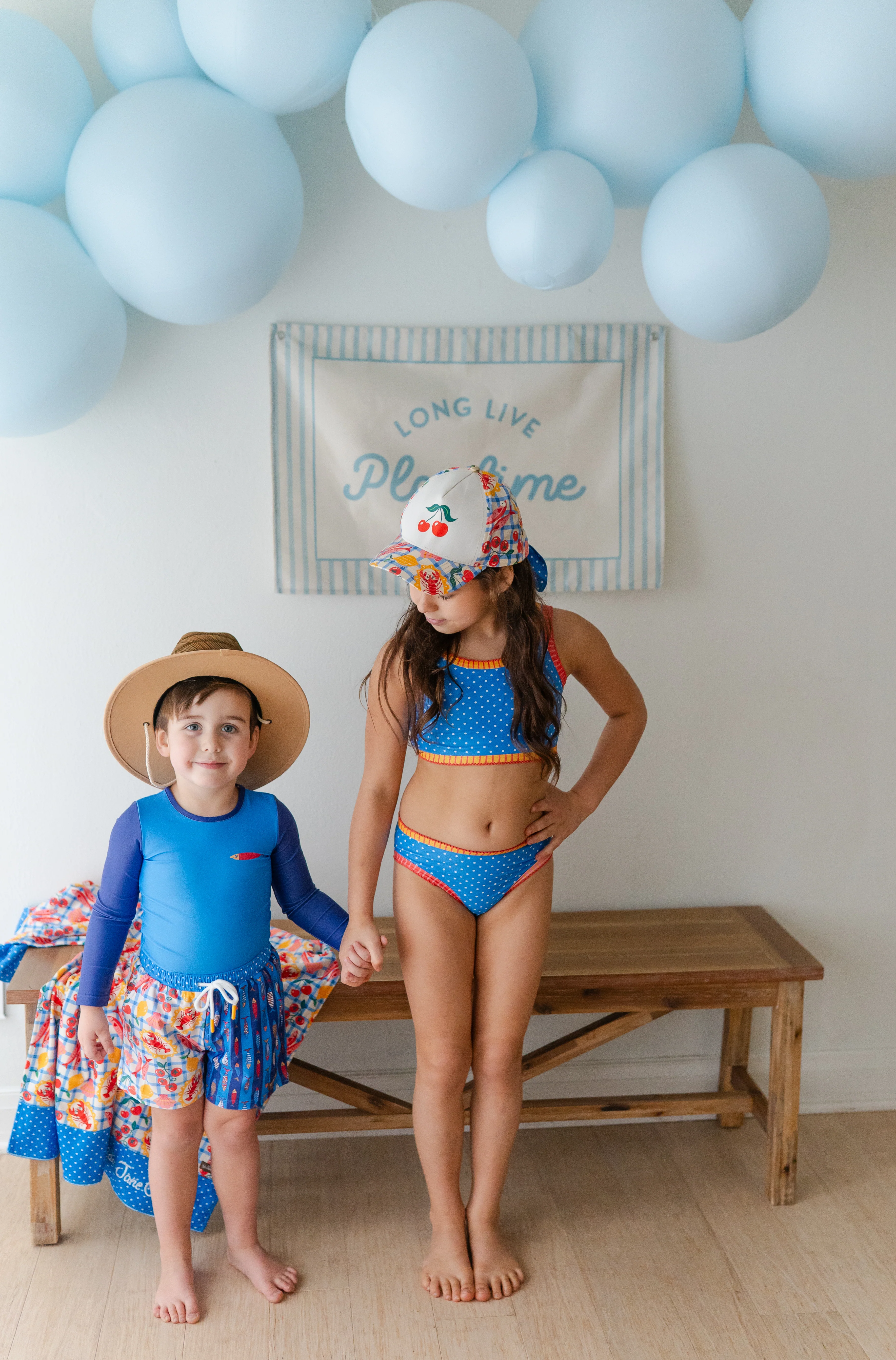 Boys Swim Trunks | Cherry Coast - Image 7