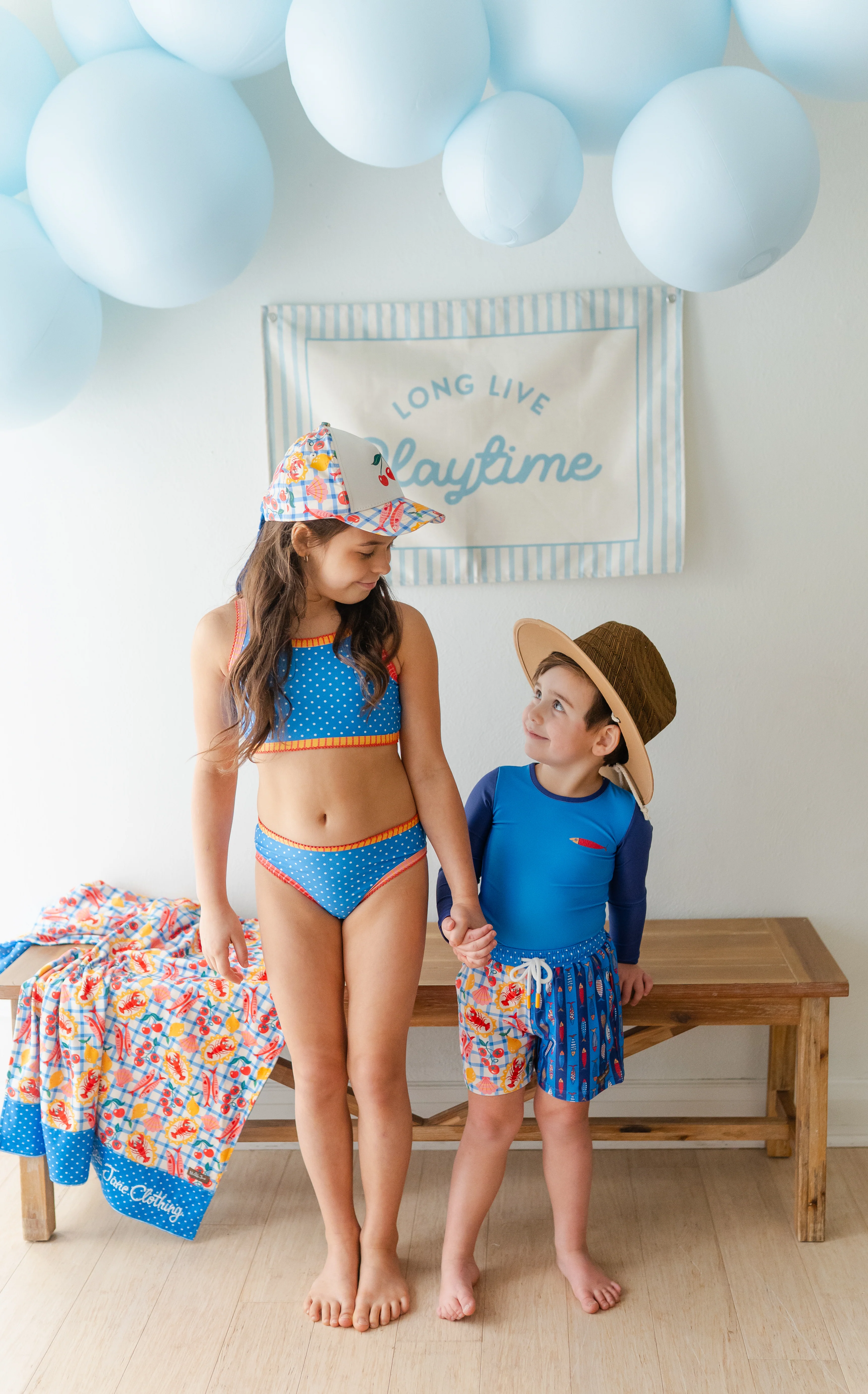 Boys Swim Trunks | Cherry Coast - Image 8
