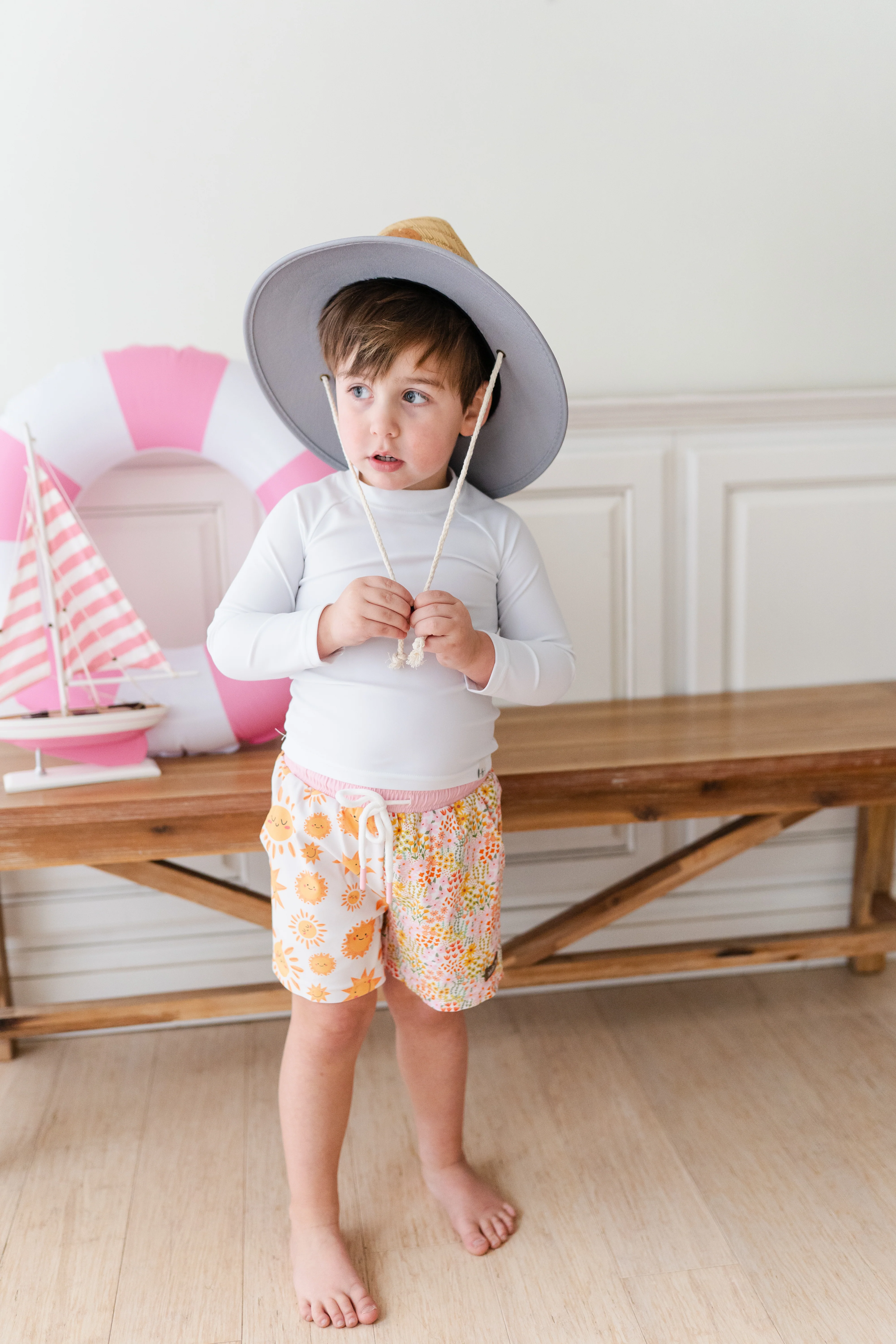 Boys Swim Trunks | Sunny Days Ahead - Image 7