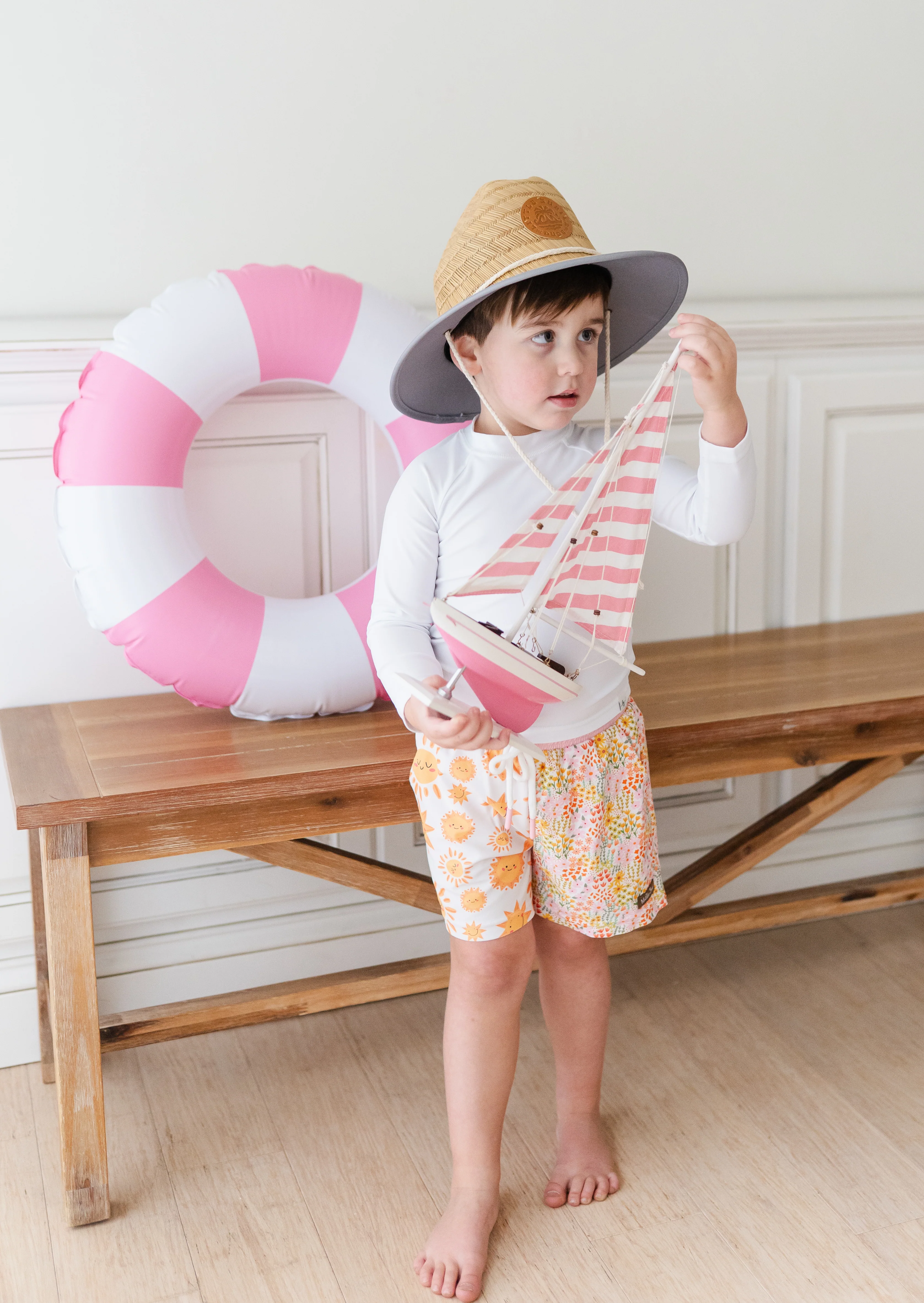 Boys Swim Trunks | Sunny Days Ahead - Image 9