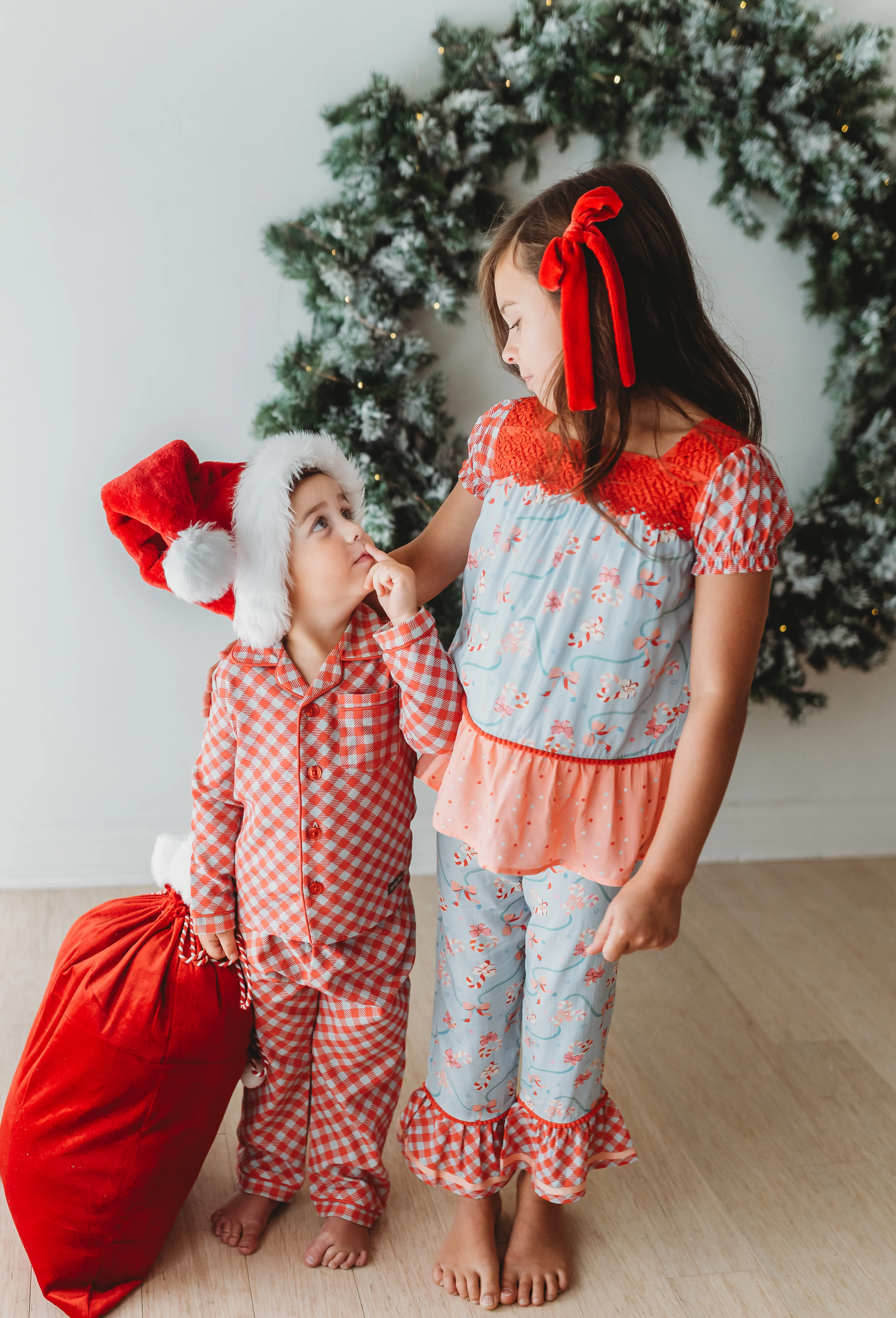 Candy Cane Lane Ruffle Lounge - Image 2