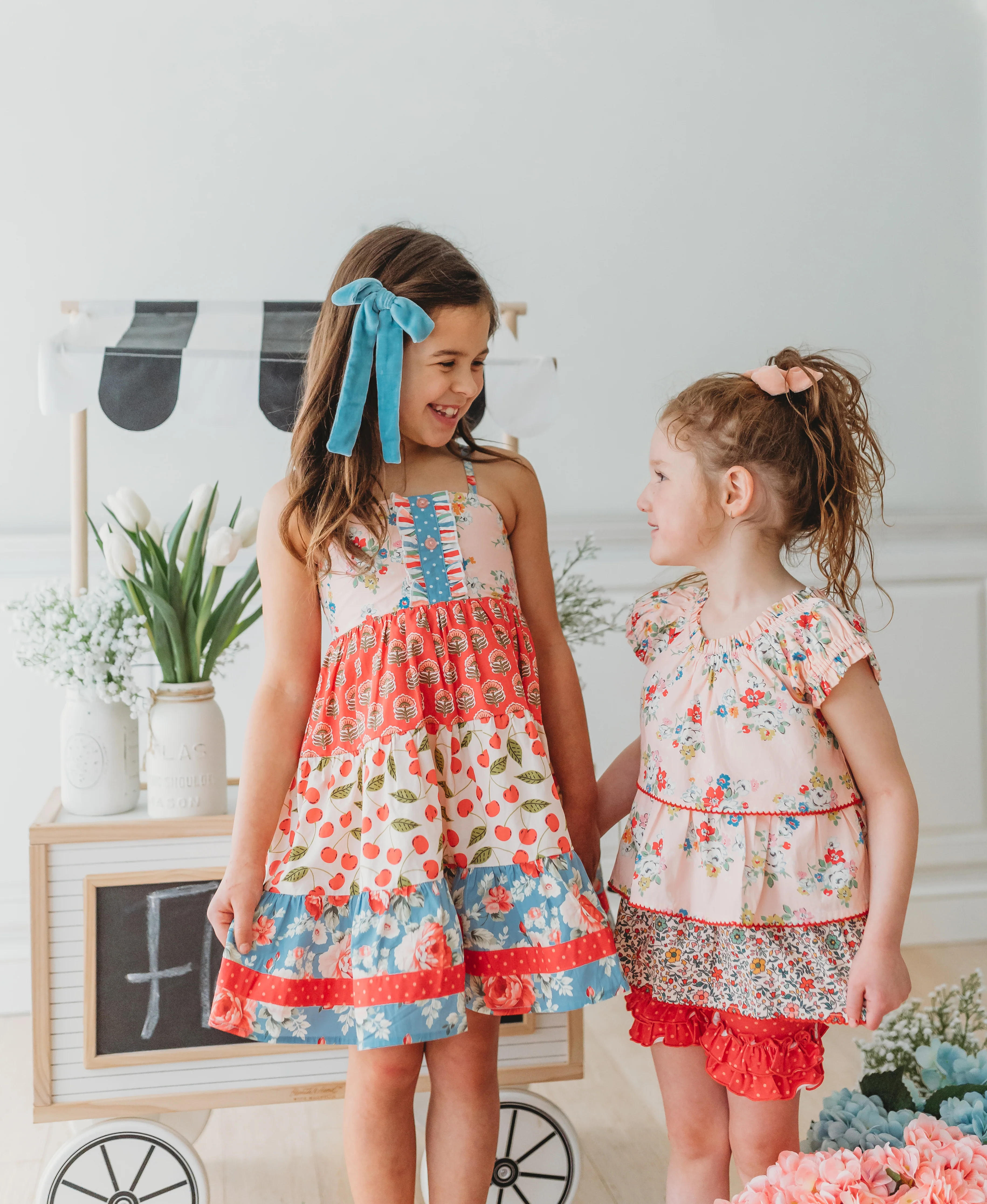 Cherry Glory Panel Dress - Image 5