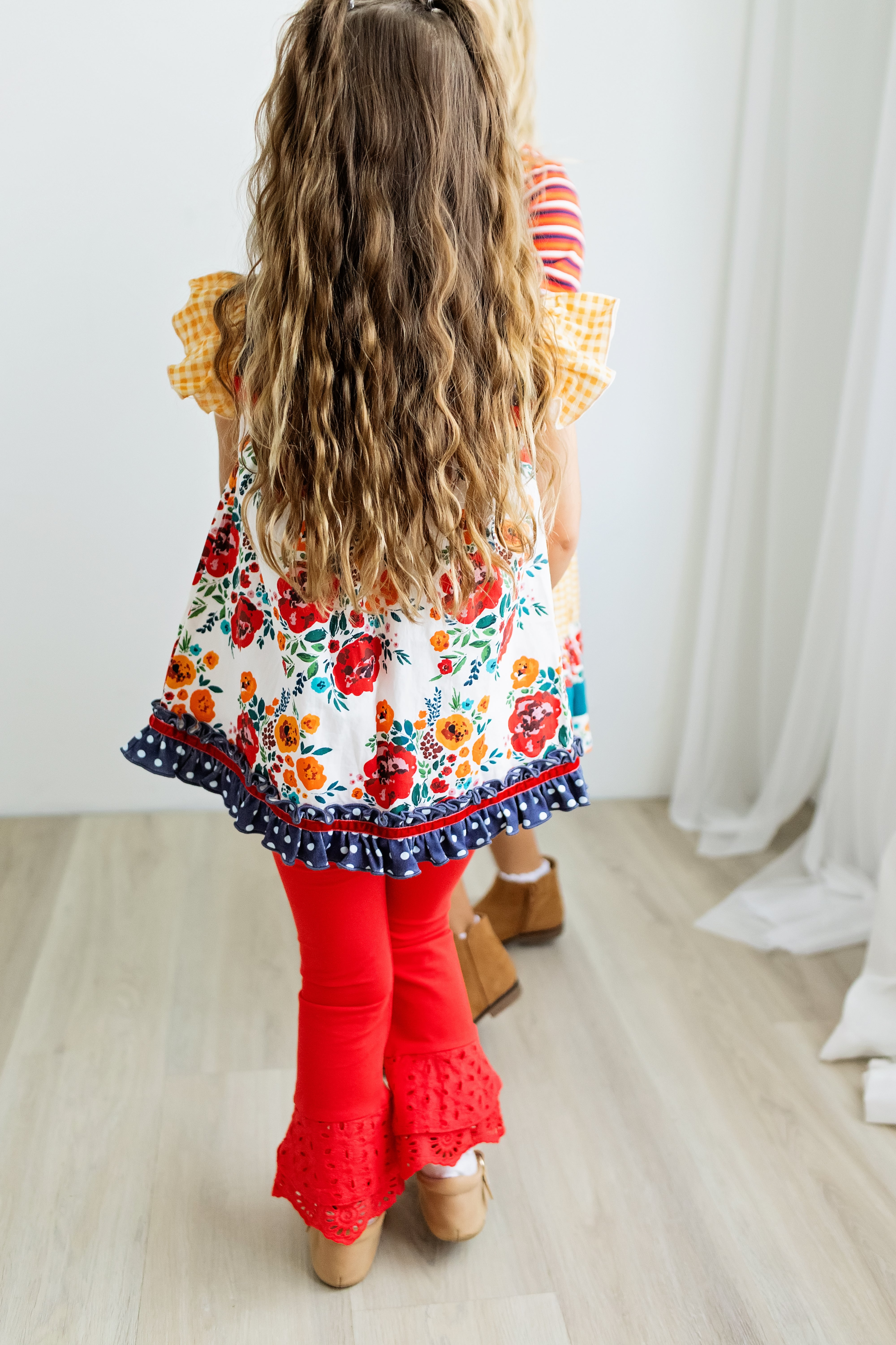Cozy Hollow Ruffle Leggings - Image 7