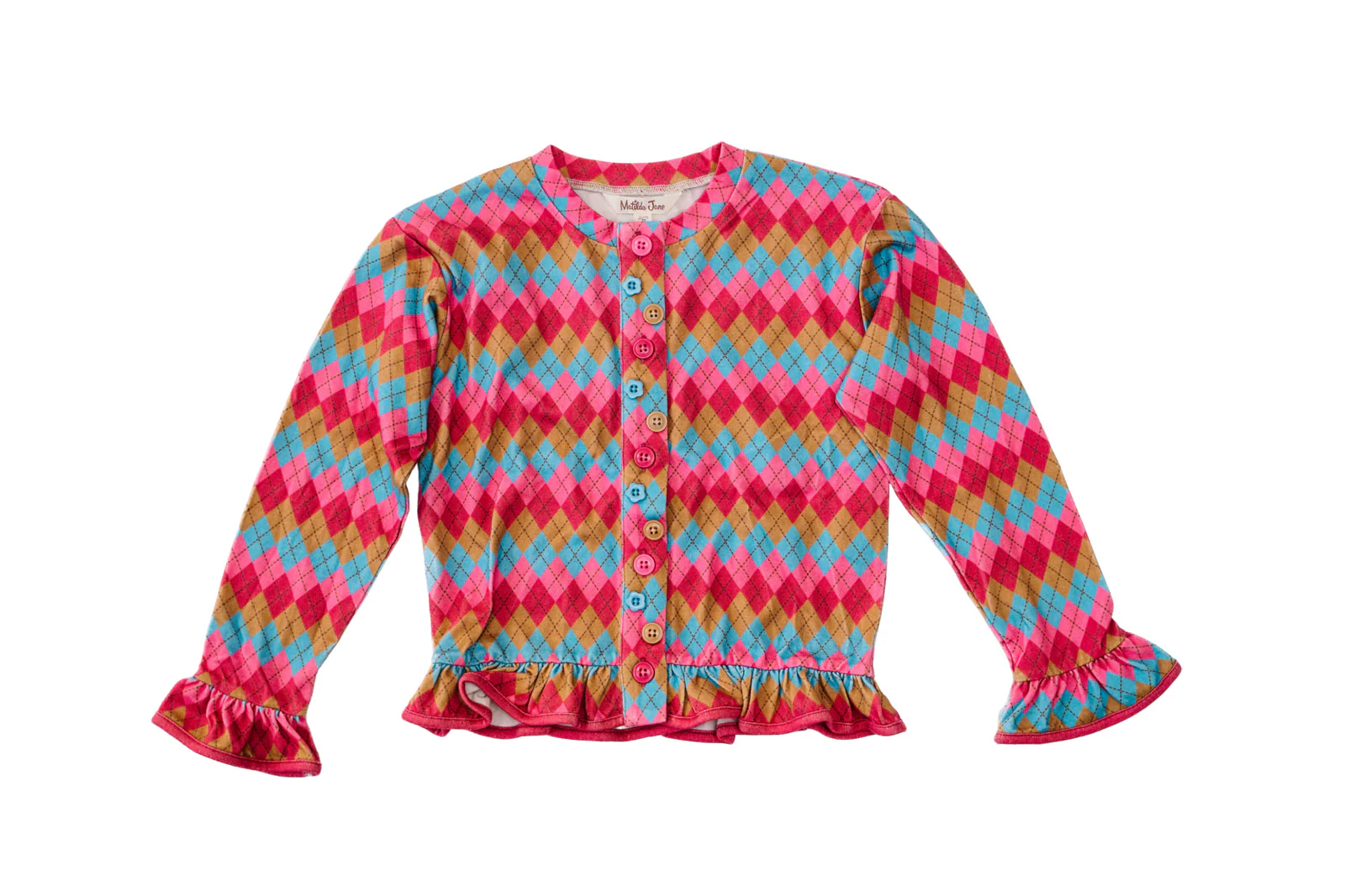 Cupid's Argyle Cardigan - Image 11