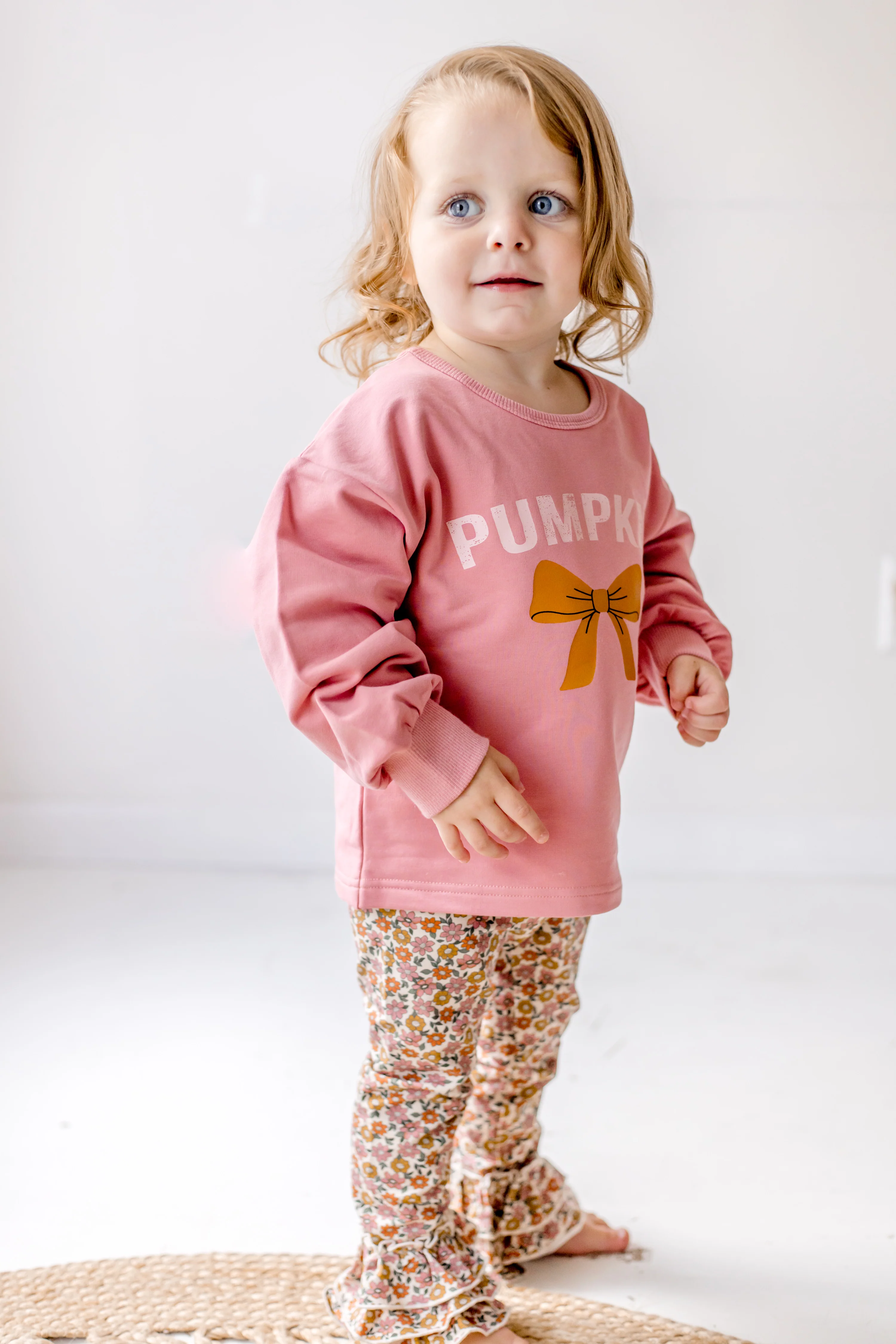 Ditsy Ruffle Roots Benny Leggings - Image 6