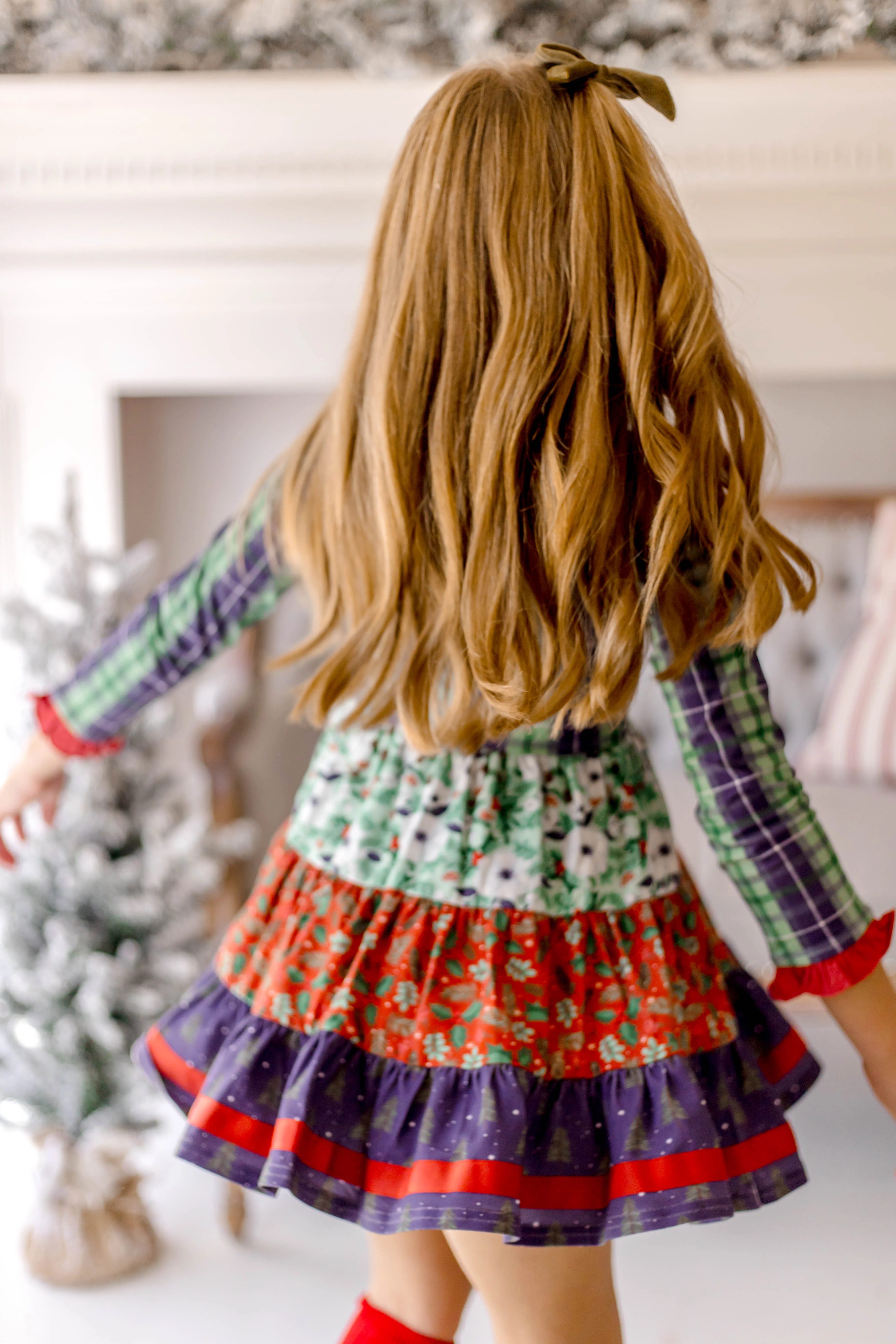 Festive Little Wonders Panel Dress - Image 3