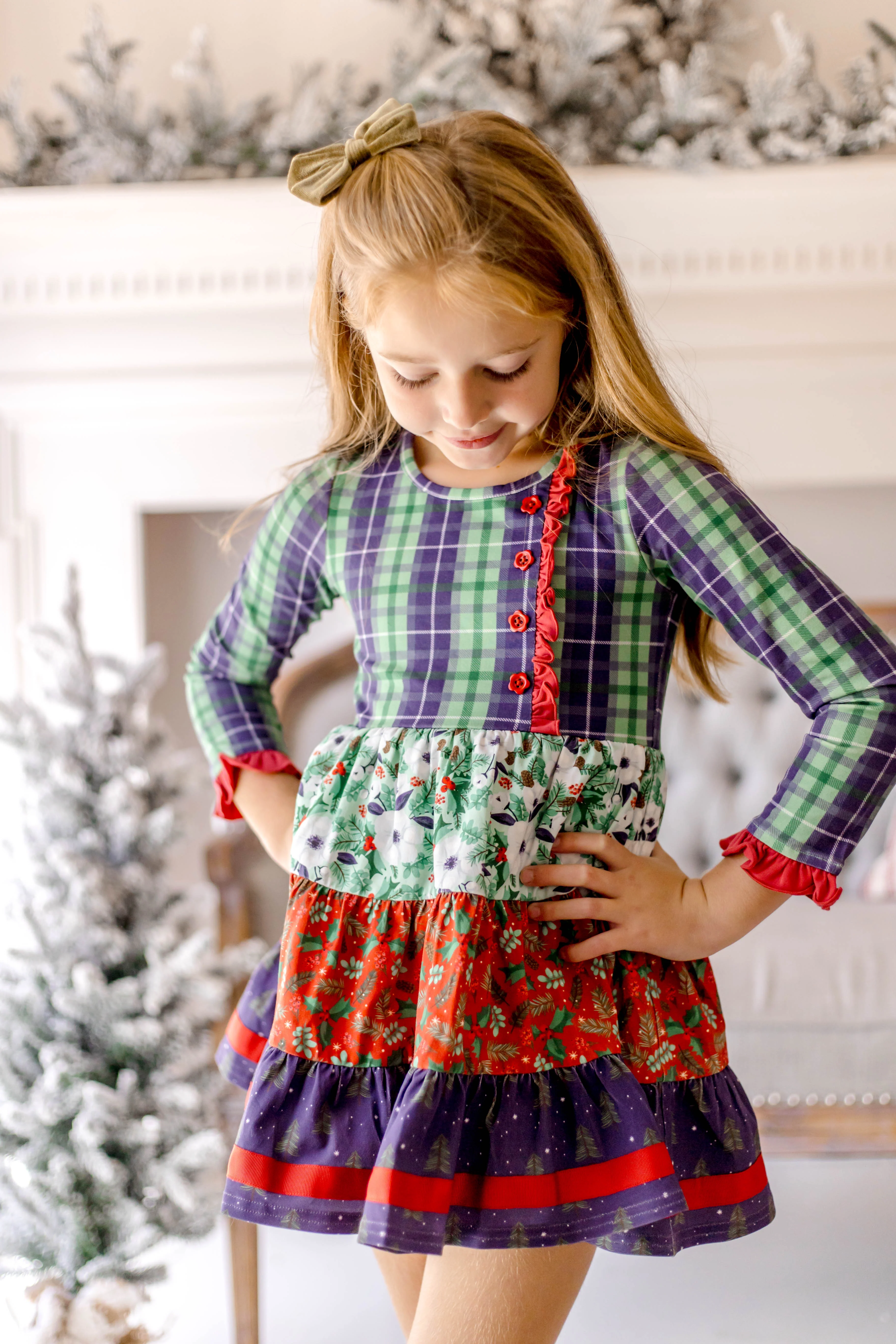 Festive Little Wonders Panel Dress - Image 6