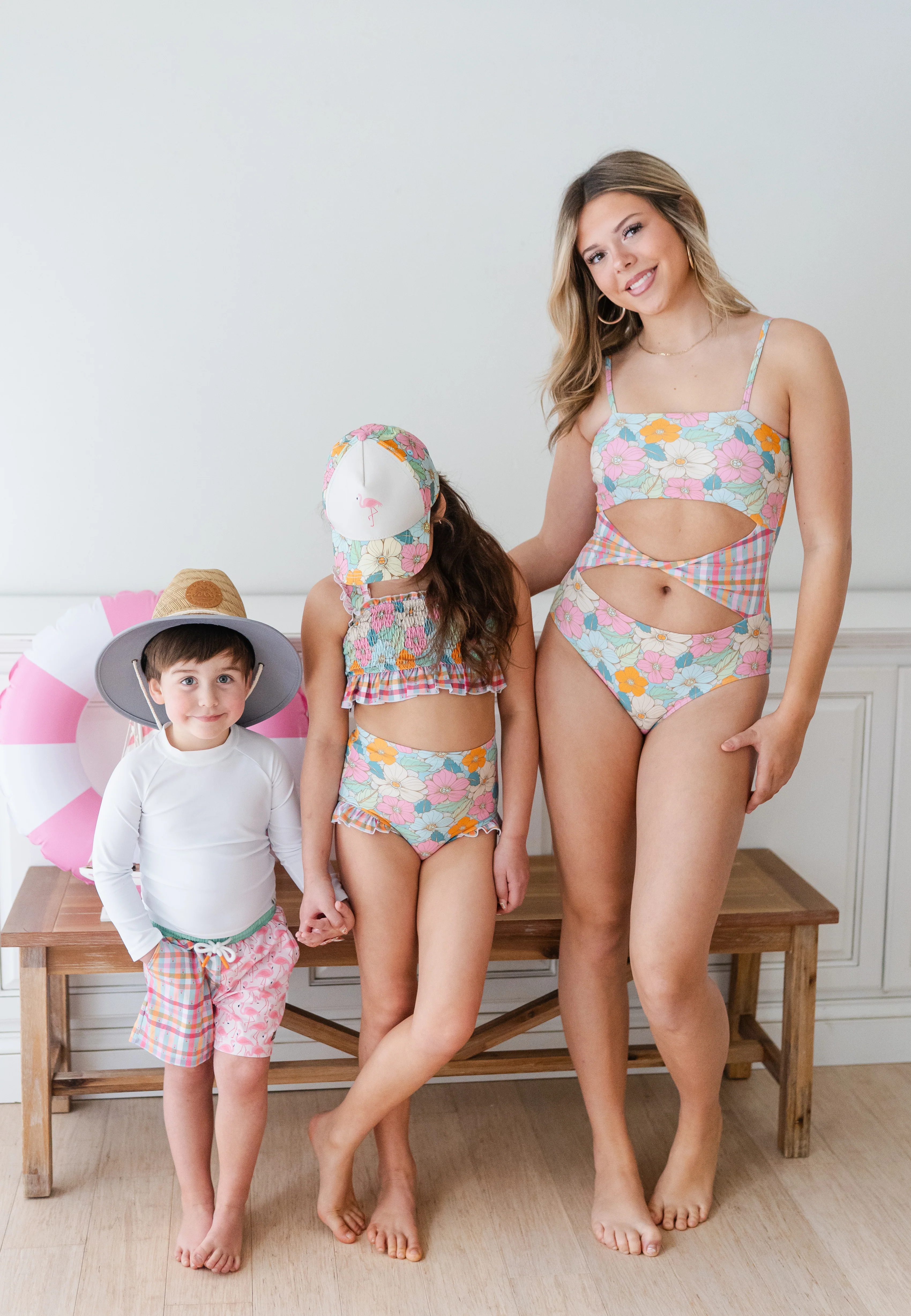 Boys Swim Trunks | Flamingo Fiesta - Image 11