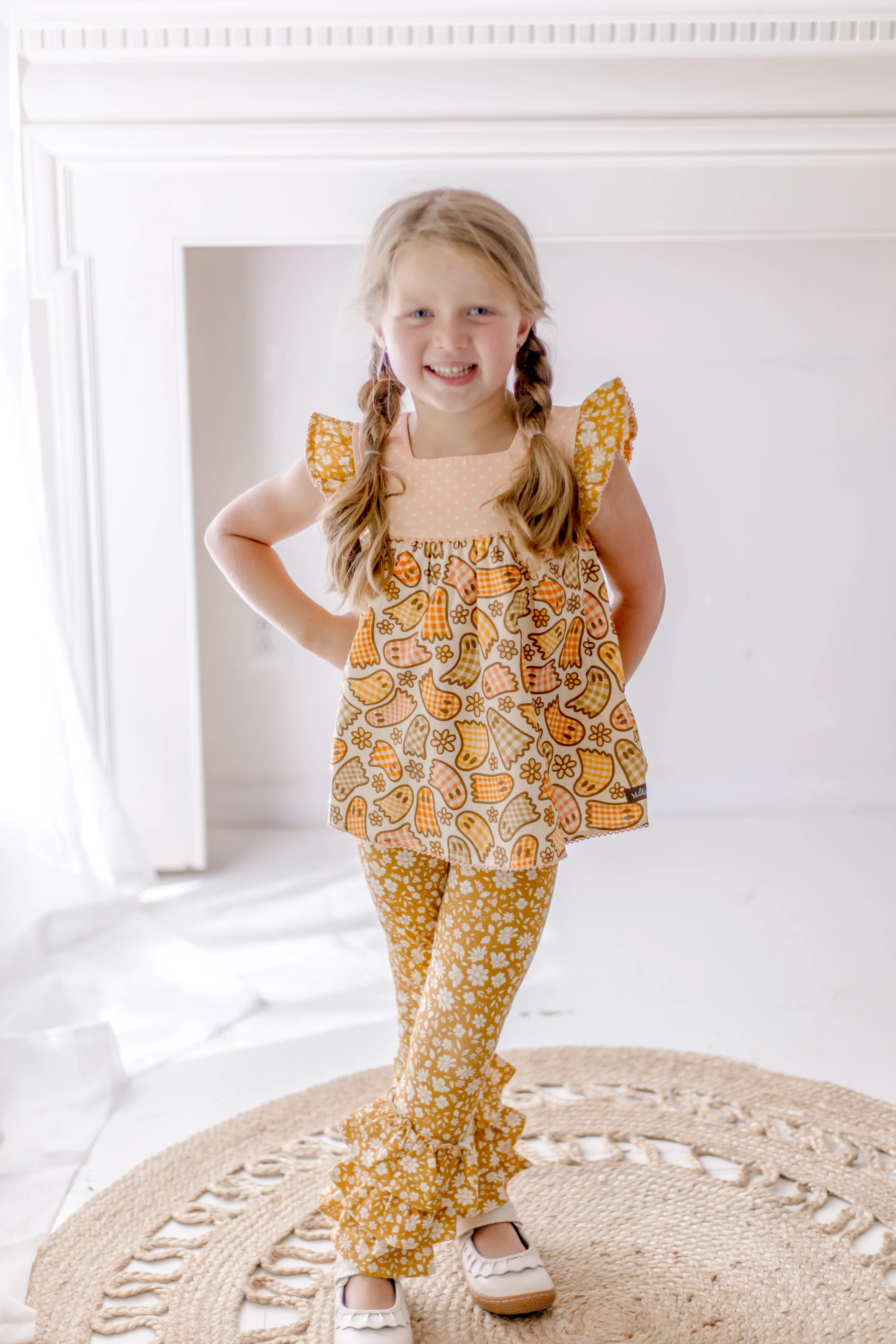 Golden Petal Leggings - Image 12