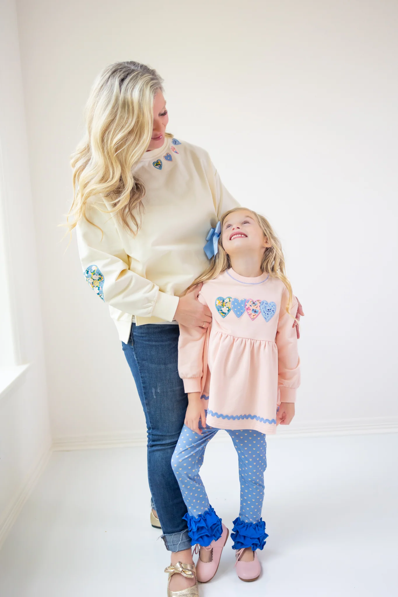 Hearts In A Row Applique Sweater - Image 16