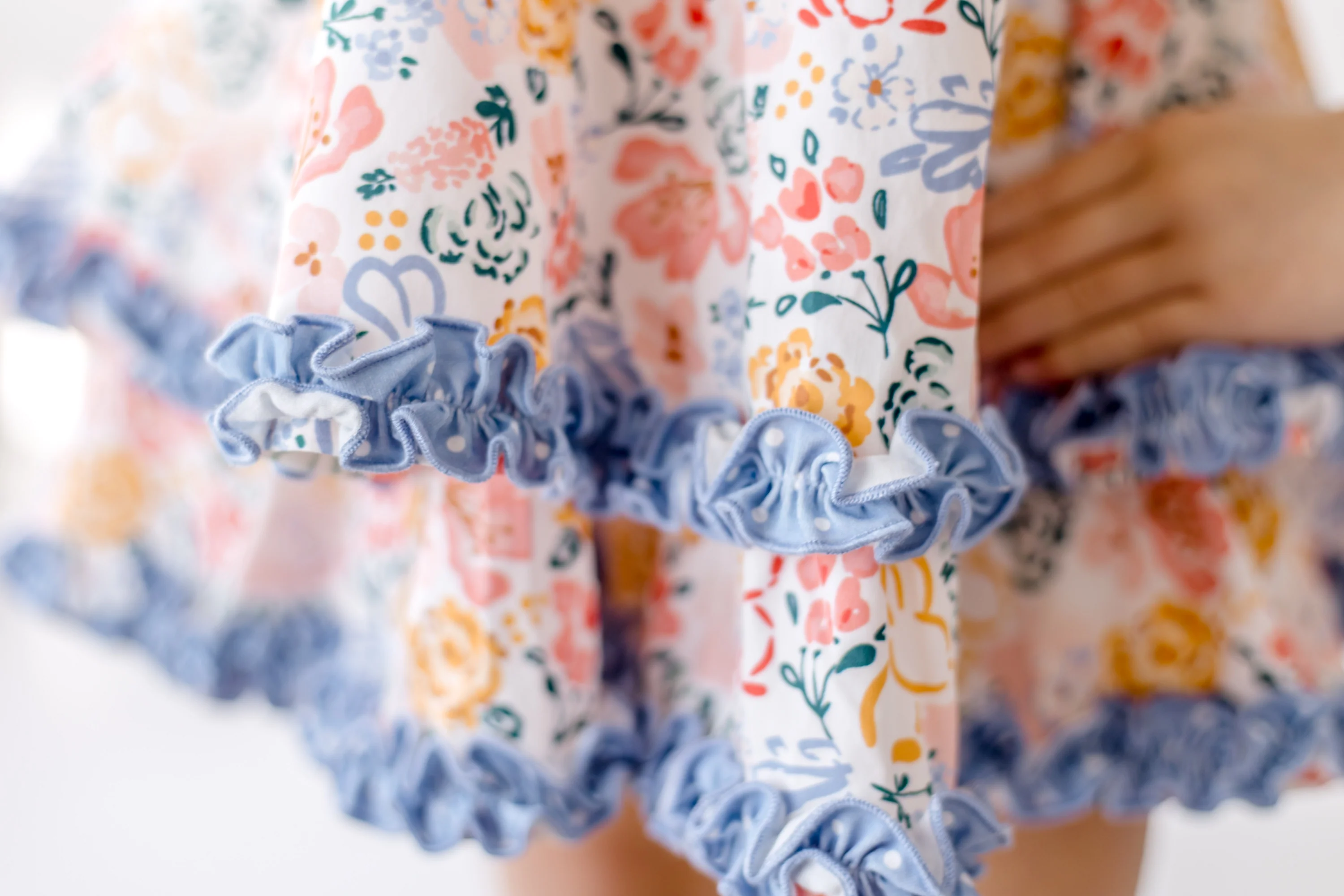 Hippity Hop Garden Ruffle Dress - Image 3