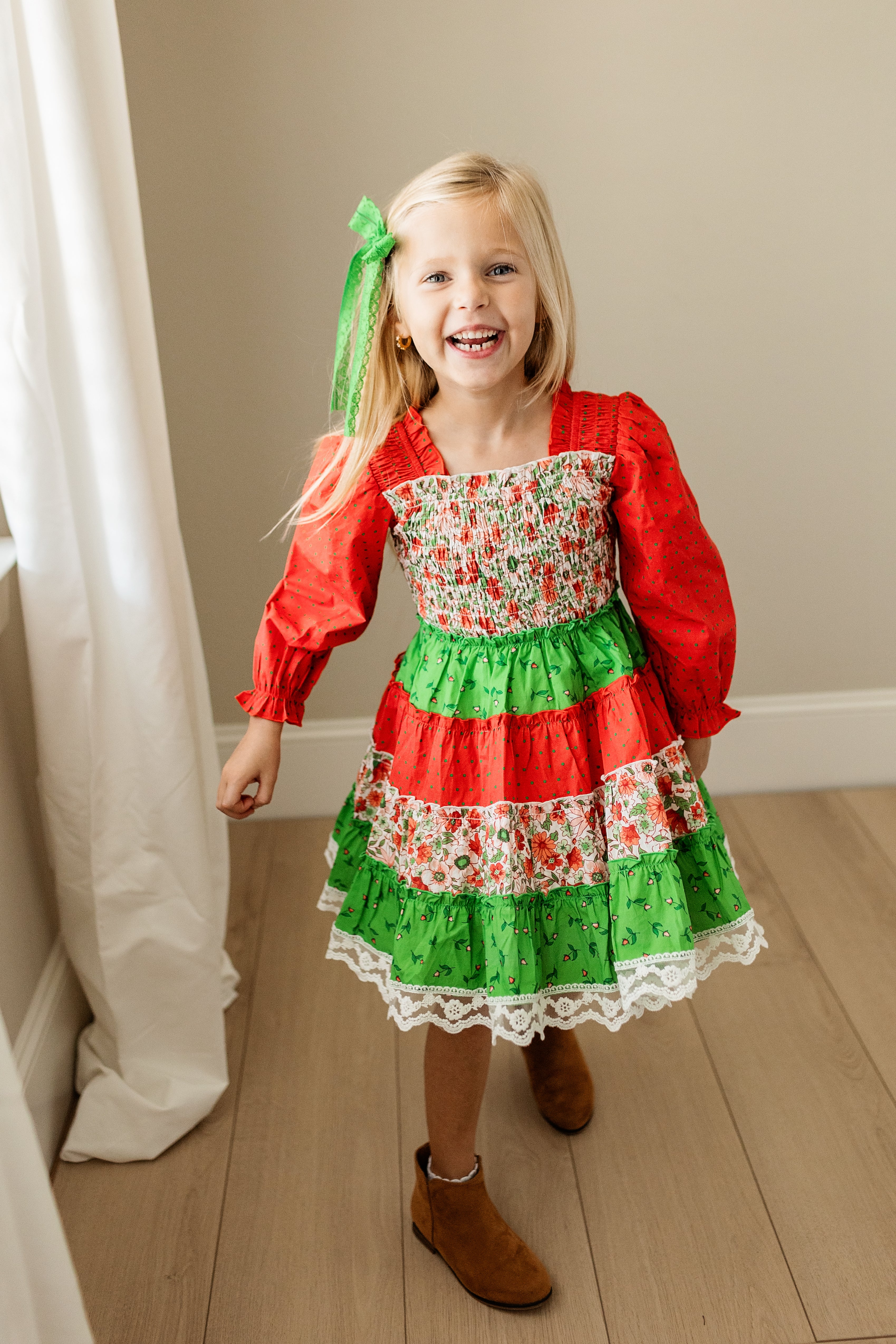Holiday Heirloom Panel Dress - Image 3