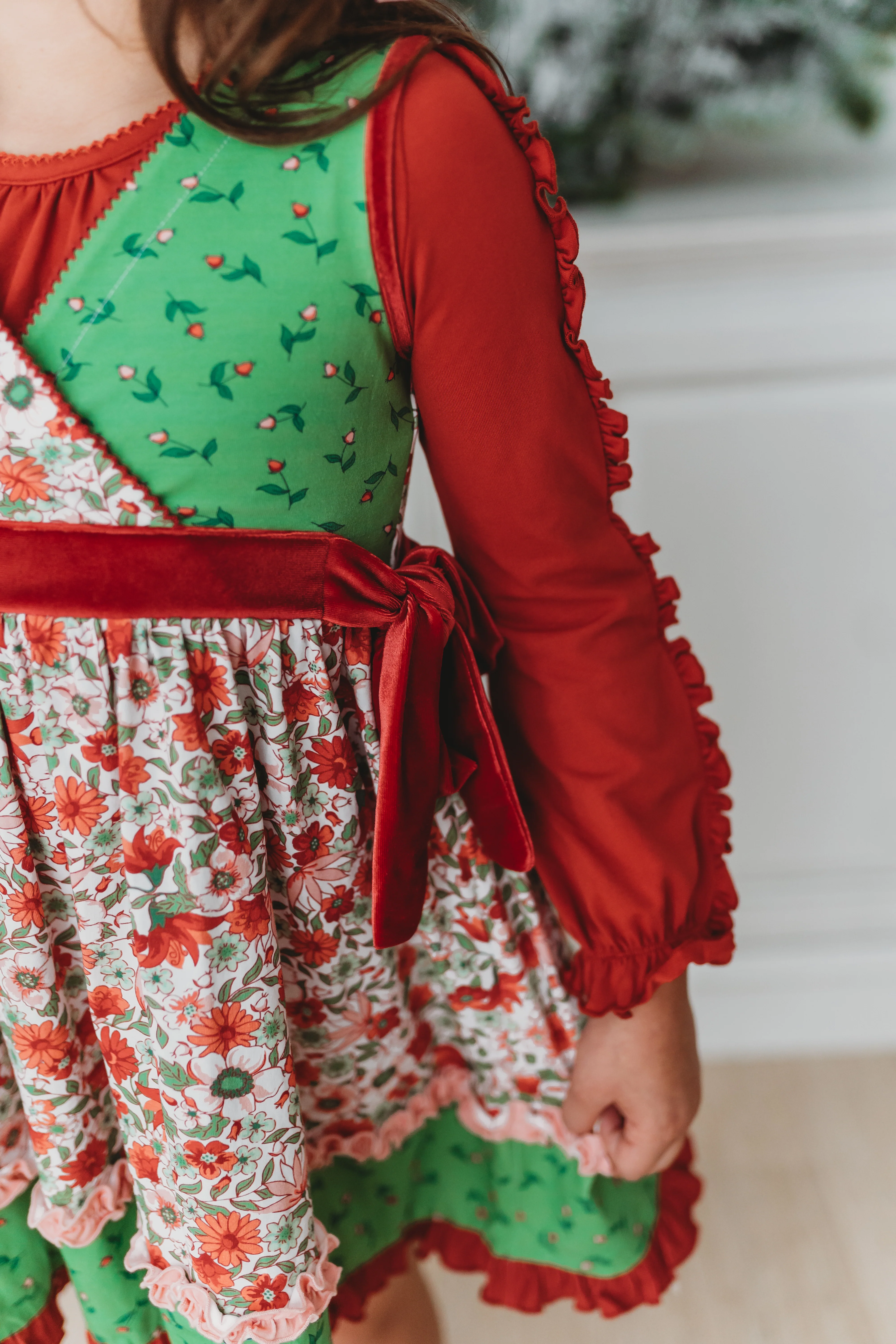 Holiday Heirloom Wrap Dress - Image 5