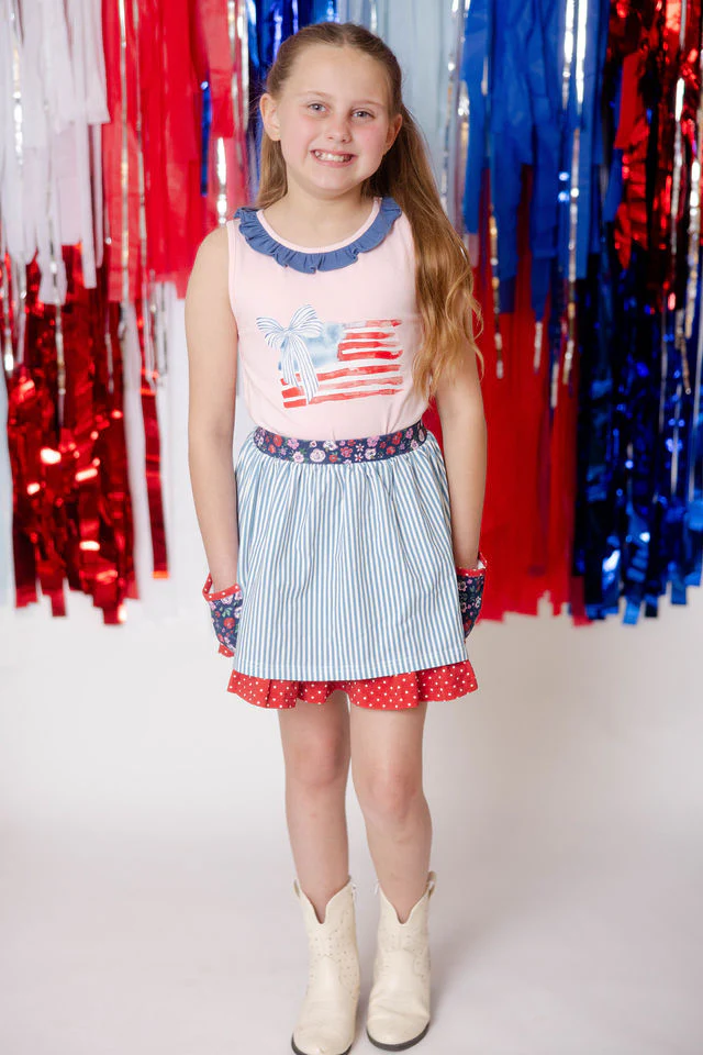 Liberty Garden Layered Skirt - Image 10