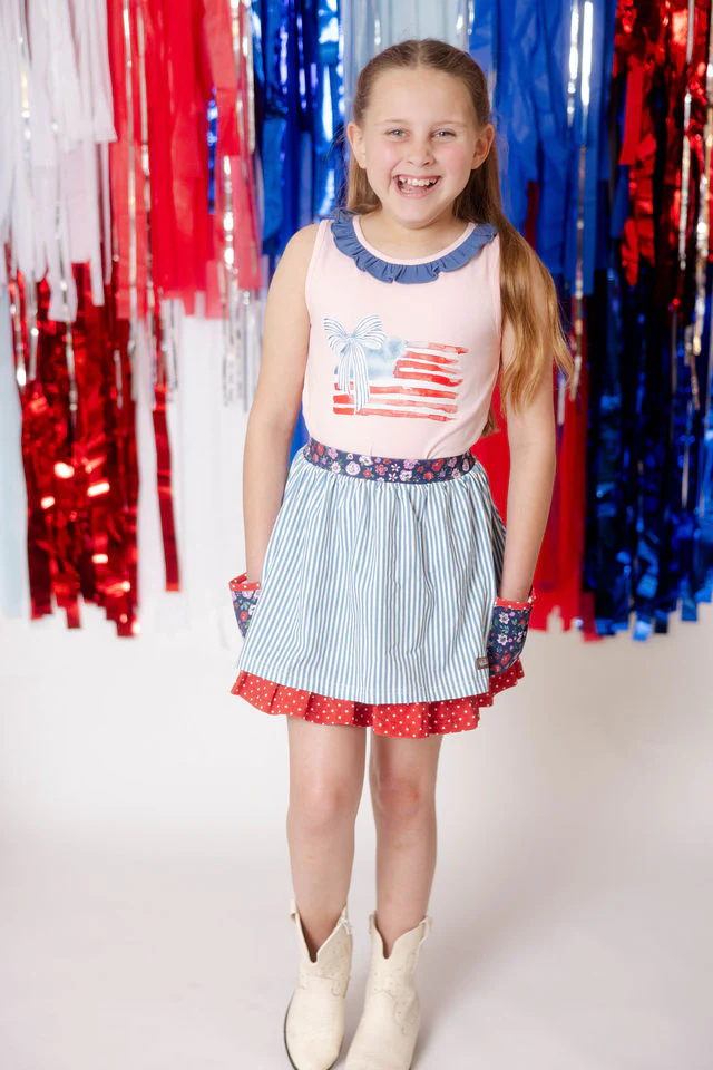 Liberty Garden Layered Skirt - Image 15