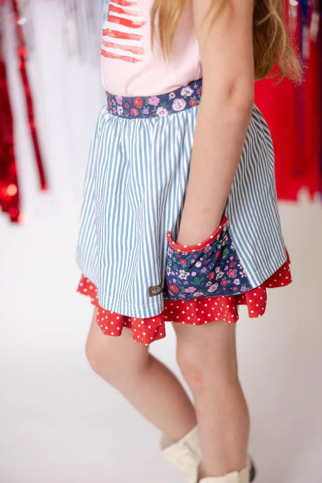 Liberty Garden Layered Skirt - Image 3