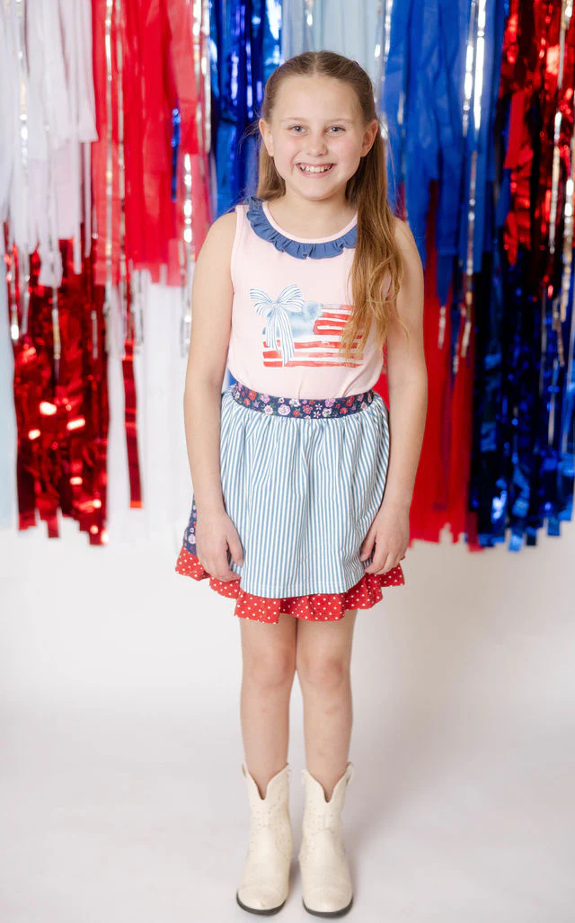 Liberty Garden Layered Skirt - Image 7