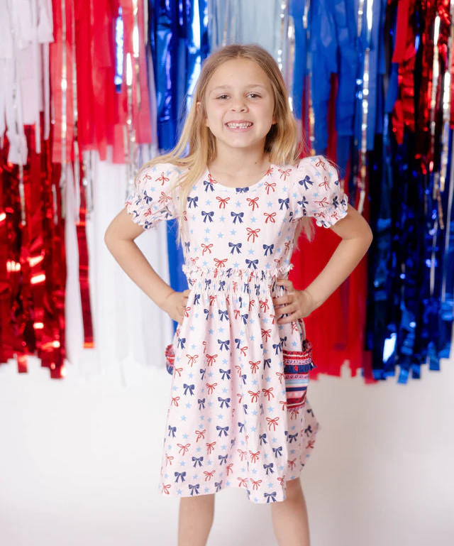 Liberty Ribbon Lap Dress - Image 10