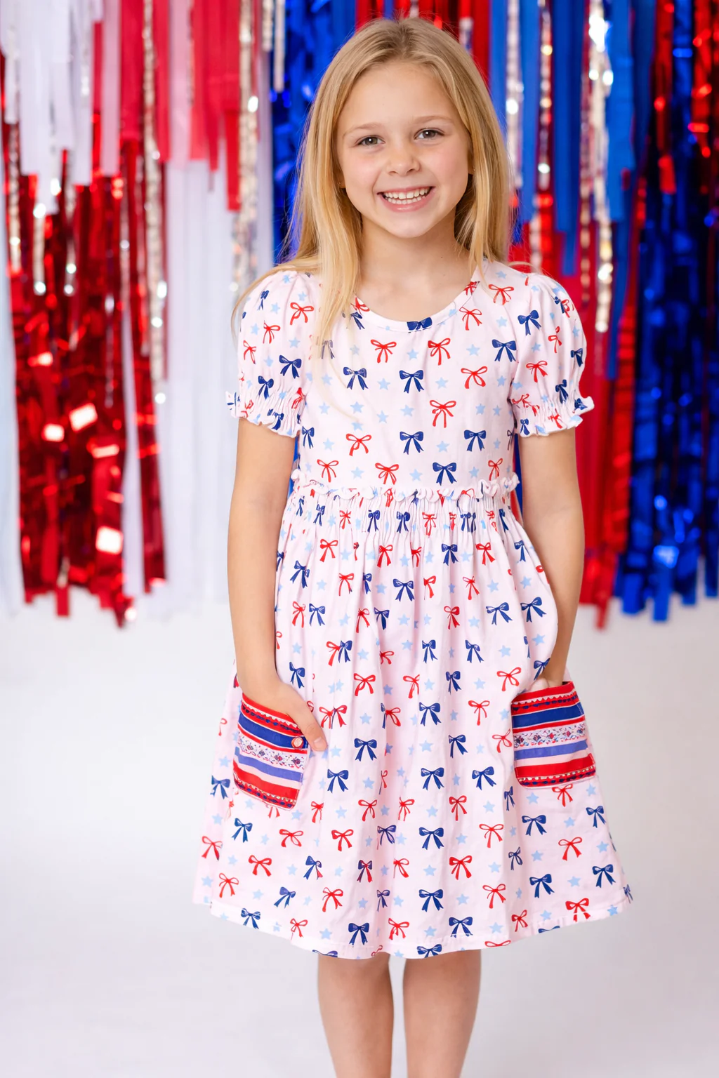 Liberty Ribbon Lap Dress - Image 6