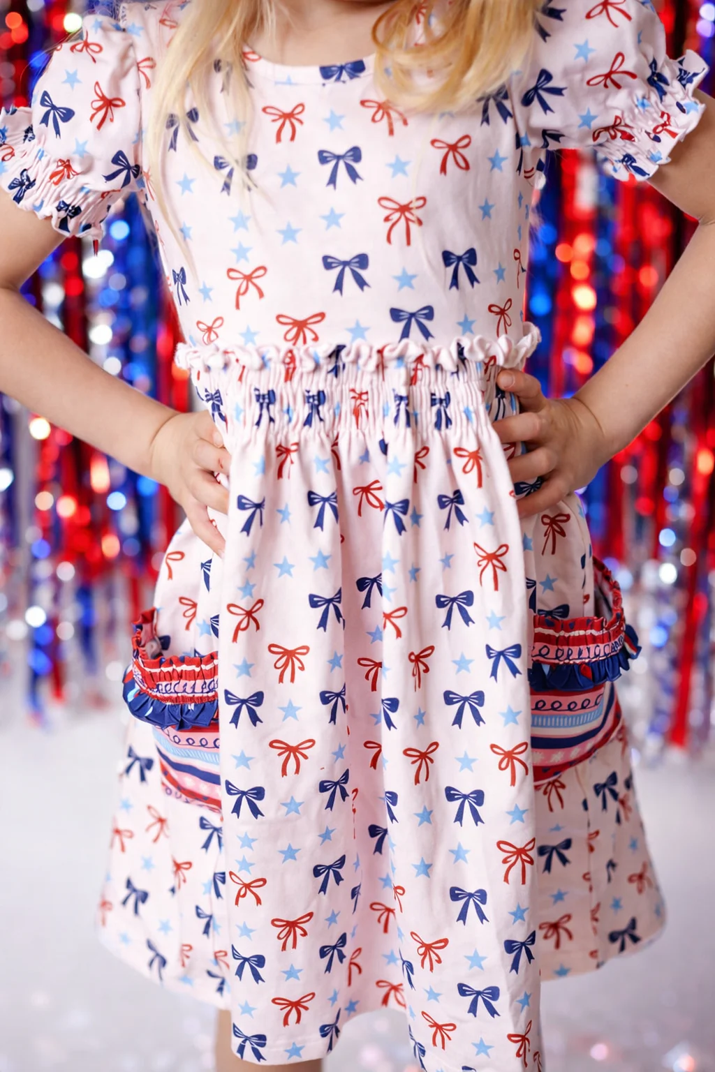 Liberty Ribbon Lap Dress - Image 7