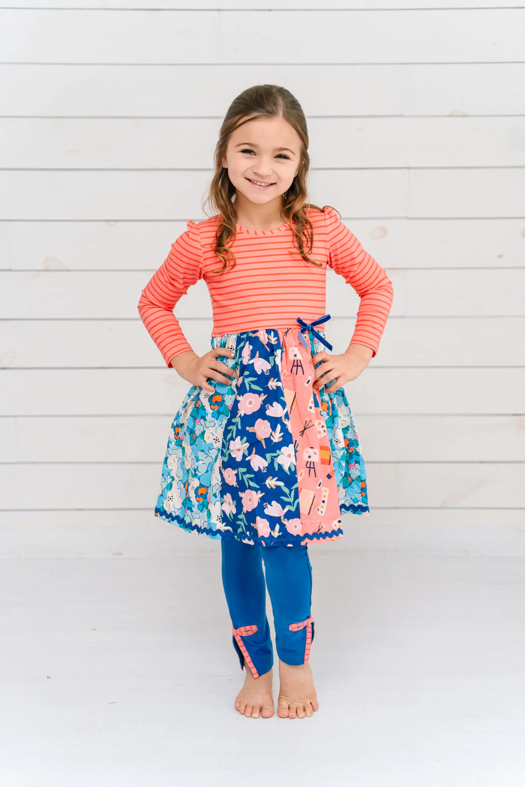 Little Artist Panel Dress - Image 5