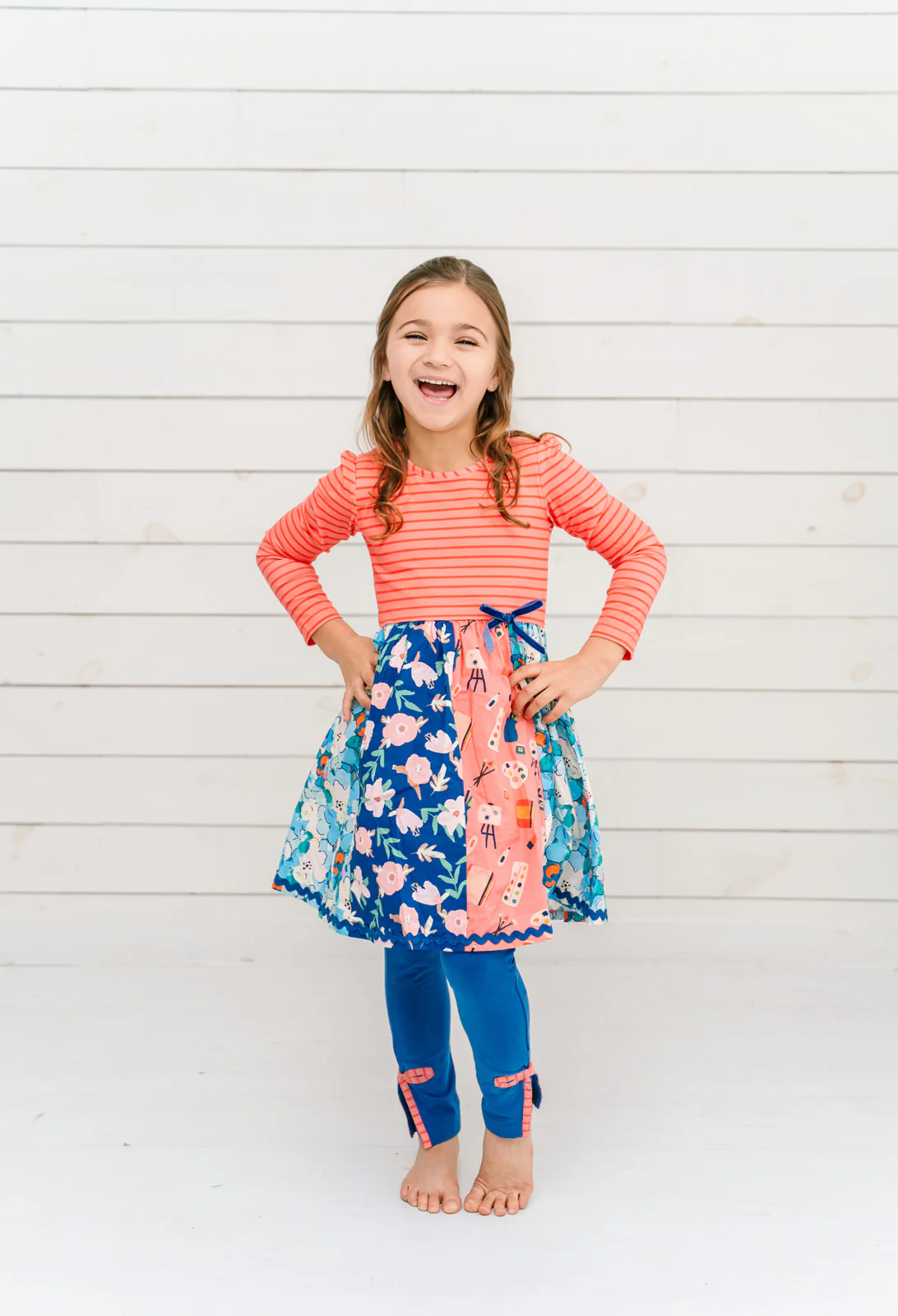 Little Artist Panel Dress - Image 6