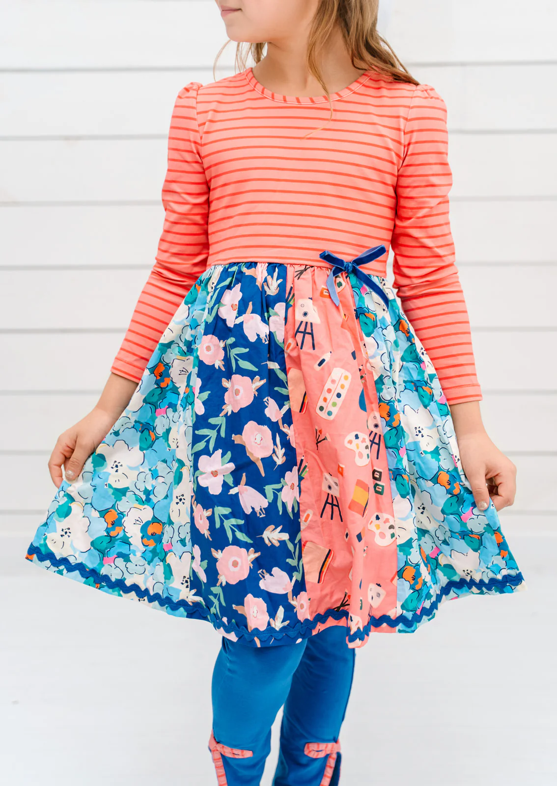 Little Artist Panel Dress - Image 7