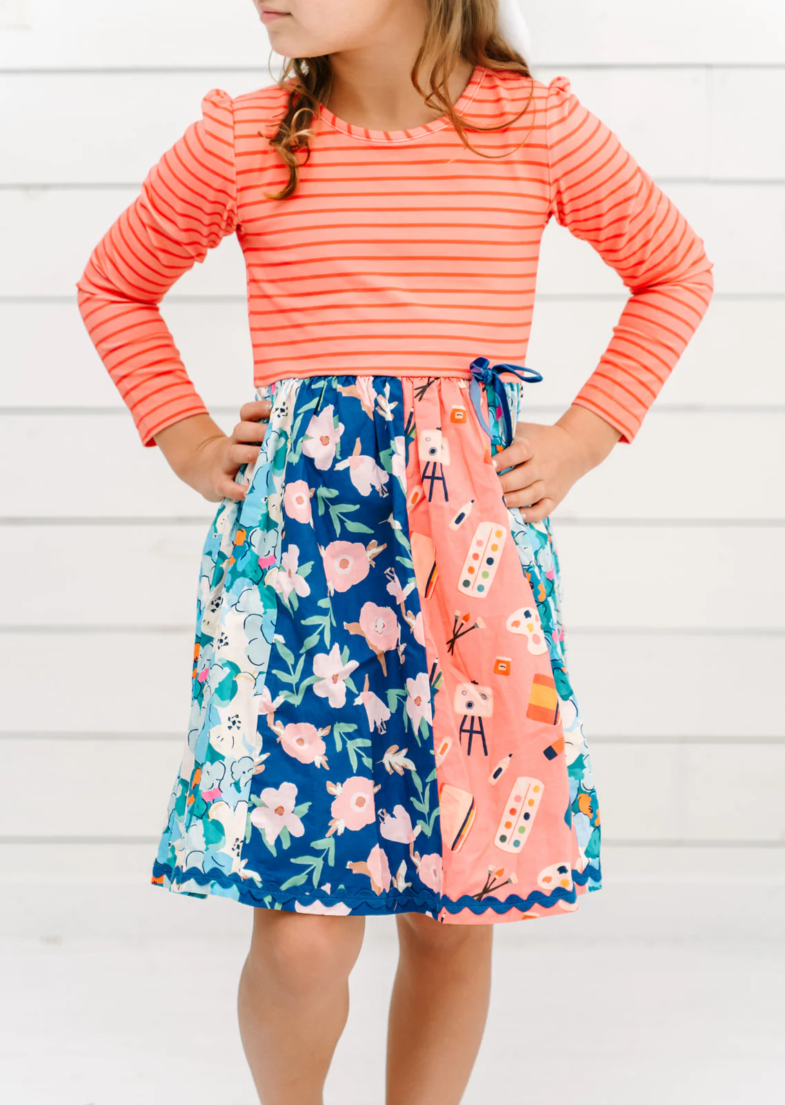 Little Artist Panel Dress - Image 8