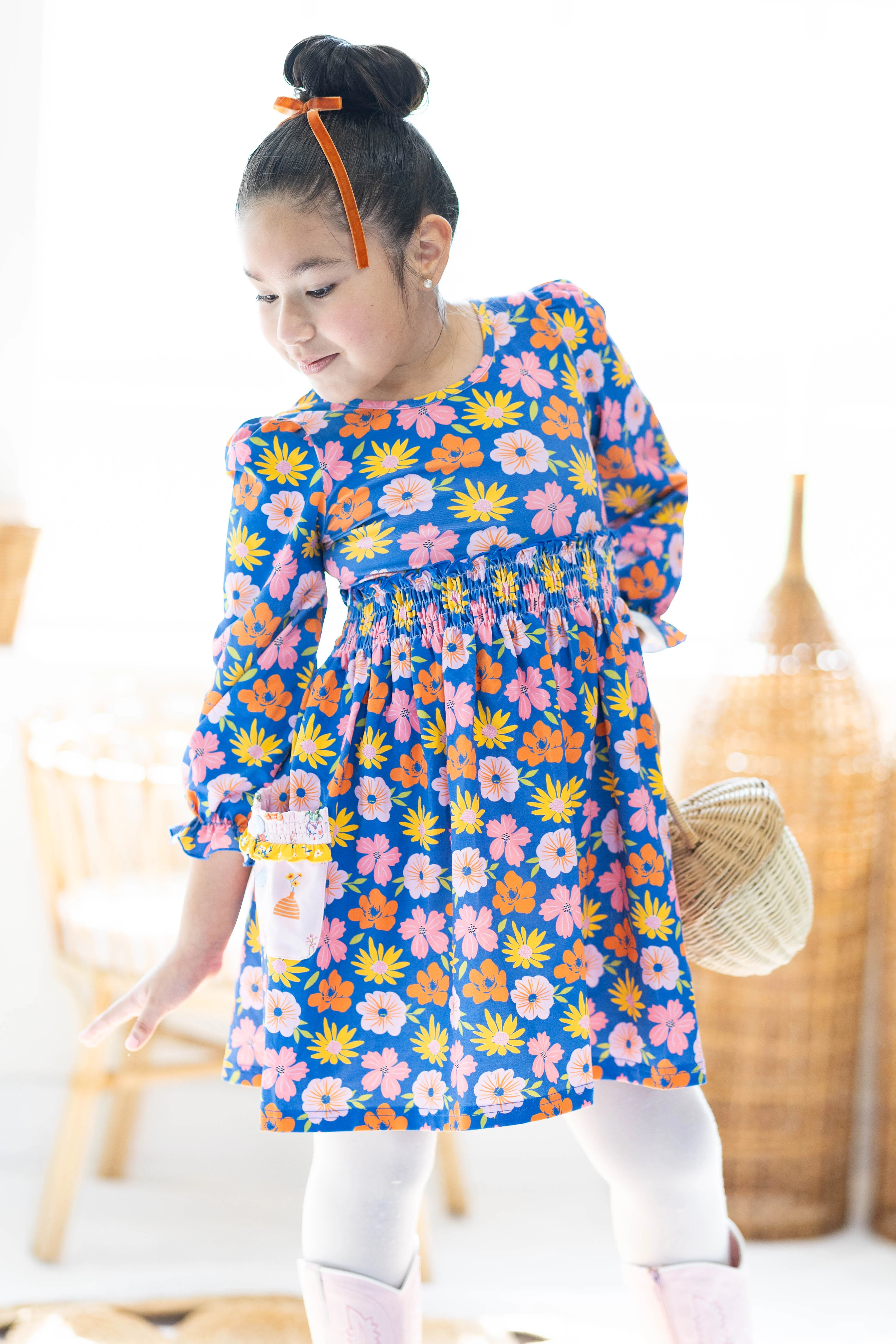 Little Miss Bluebell Lap Dress - Image 10
