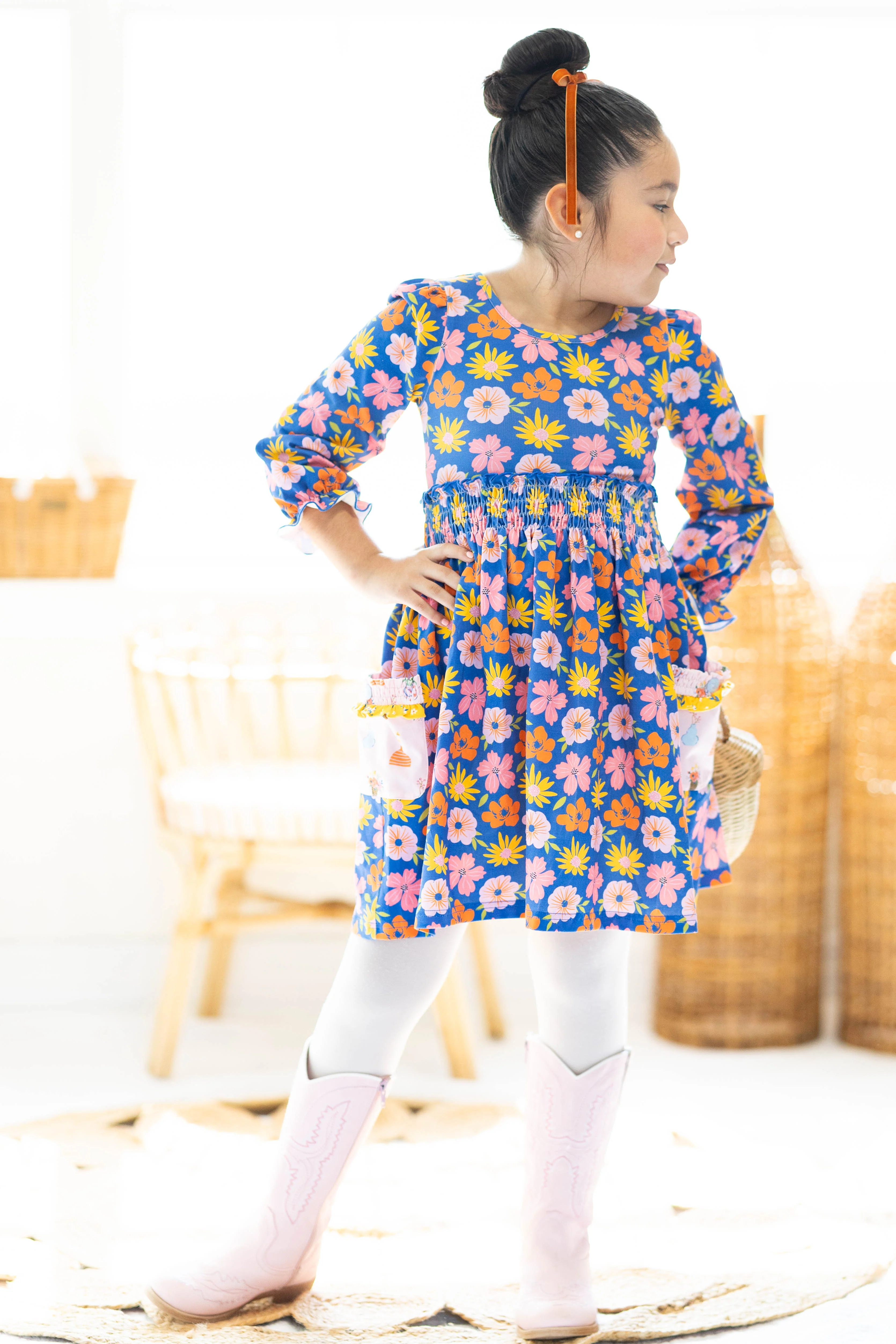 Little Miss Bluebell Lap Dress - Image 12