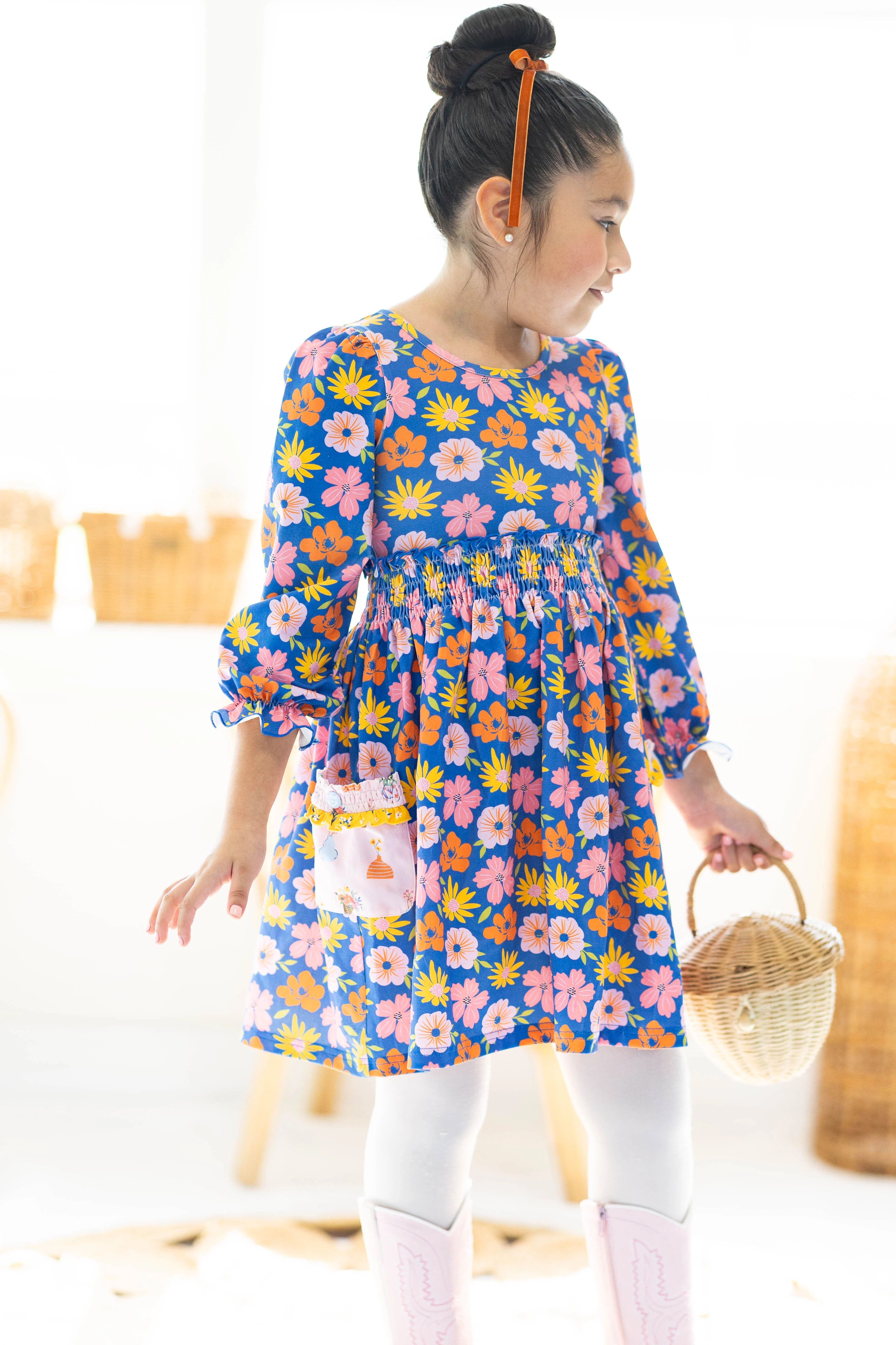 Little Miss Bluebell Lap Dress - Image 5