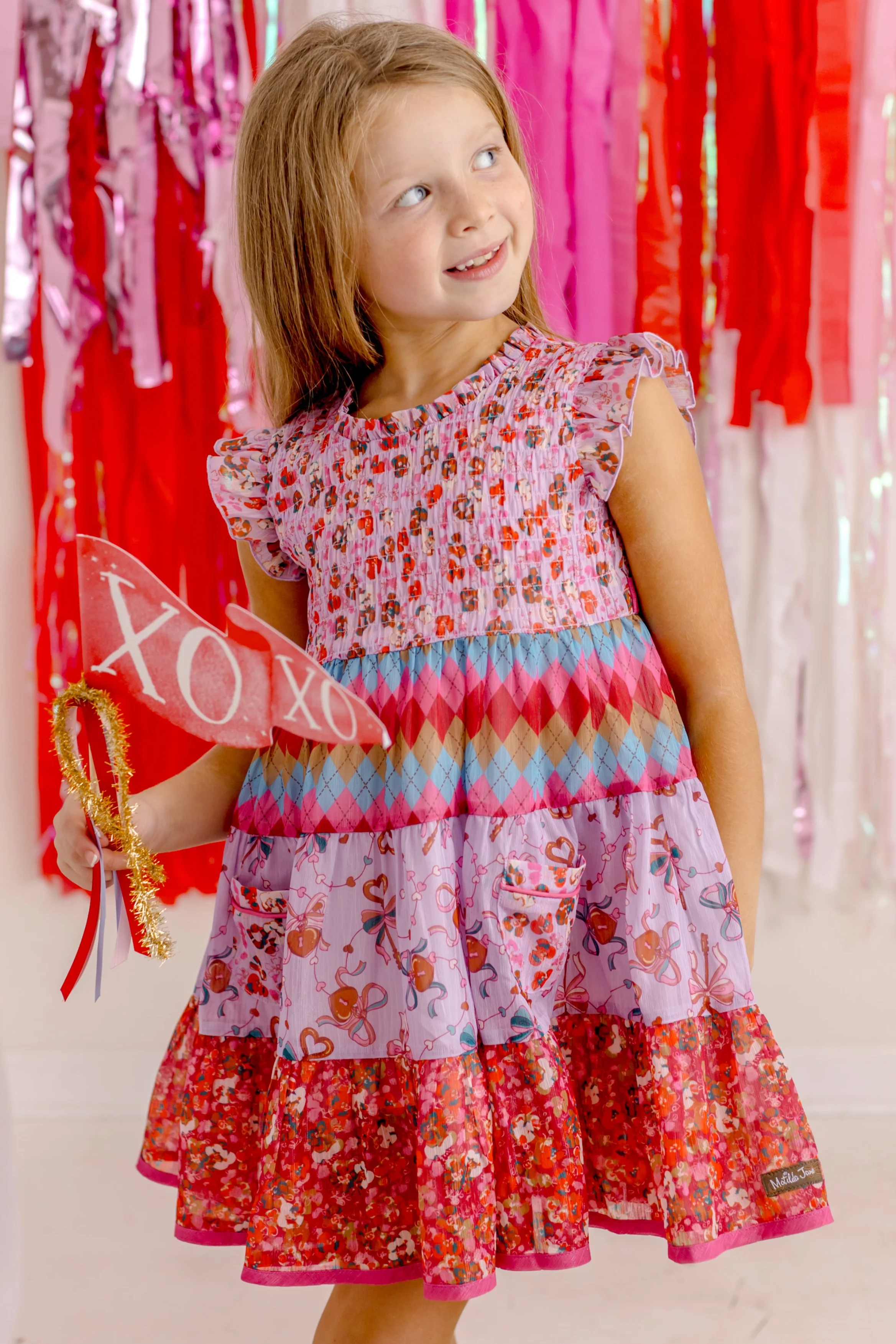 Love In A Locket Shimmer Dress - Image 4