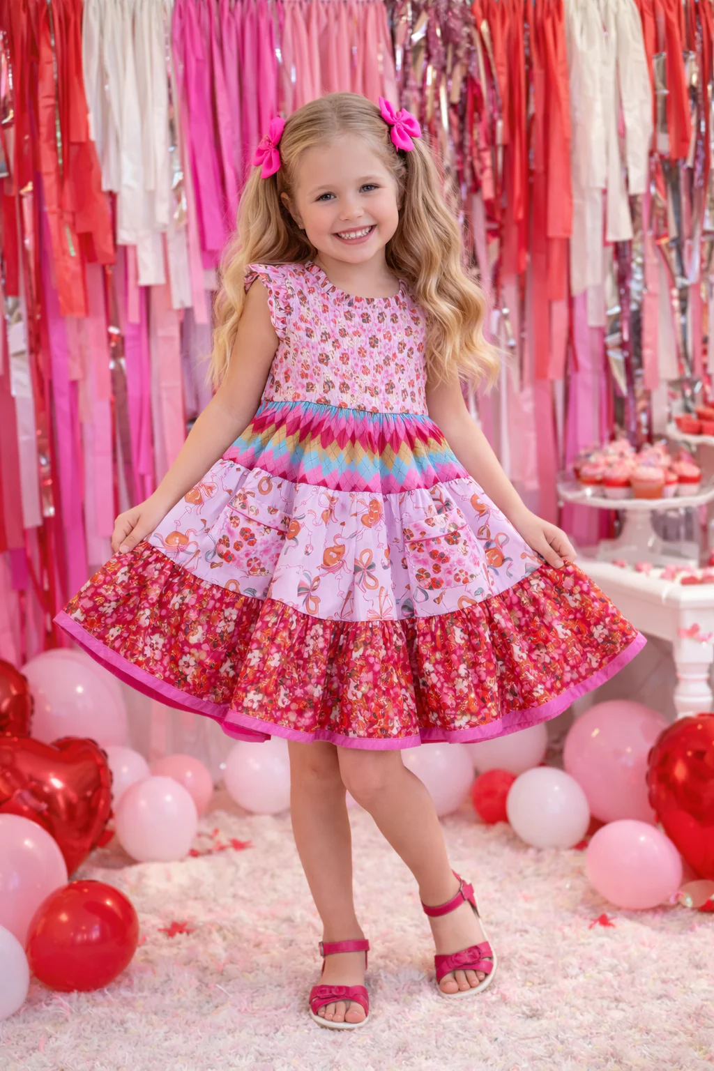 Love In A Locket Shimmer Dress - Image 8