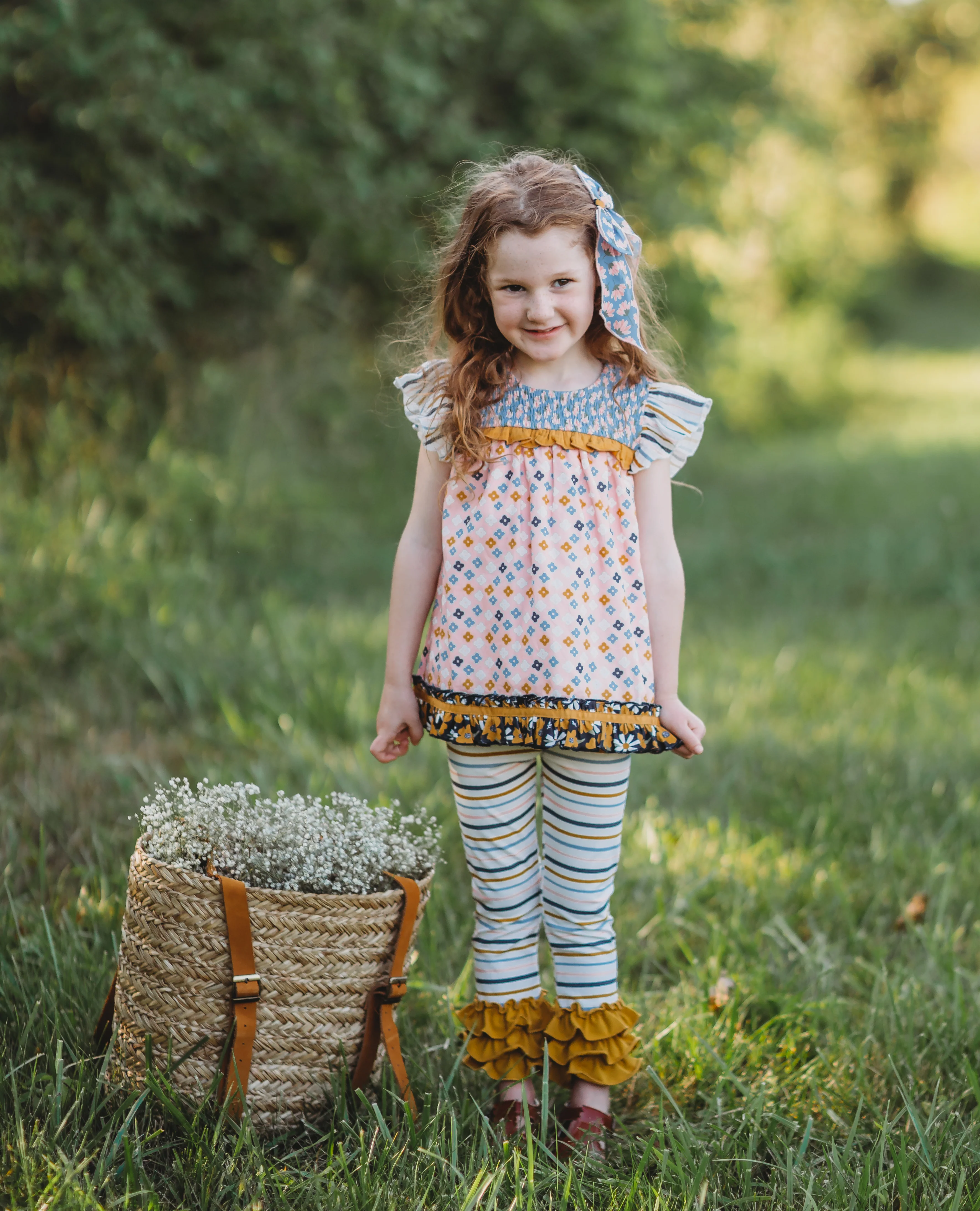 Maple Magic Striped Leggings - Image 5