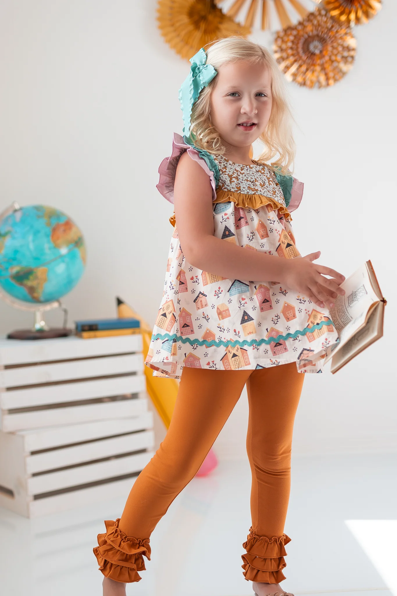 Maple Whirl Benny Leggings - Image 3