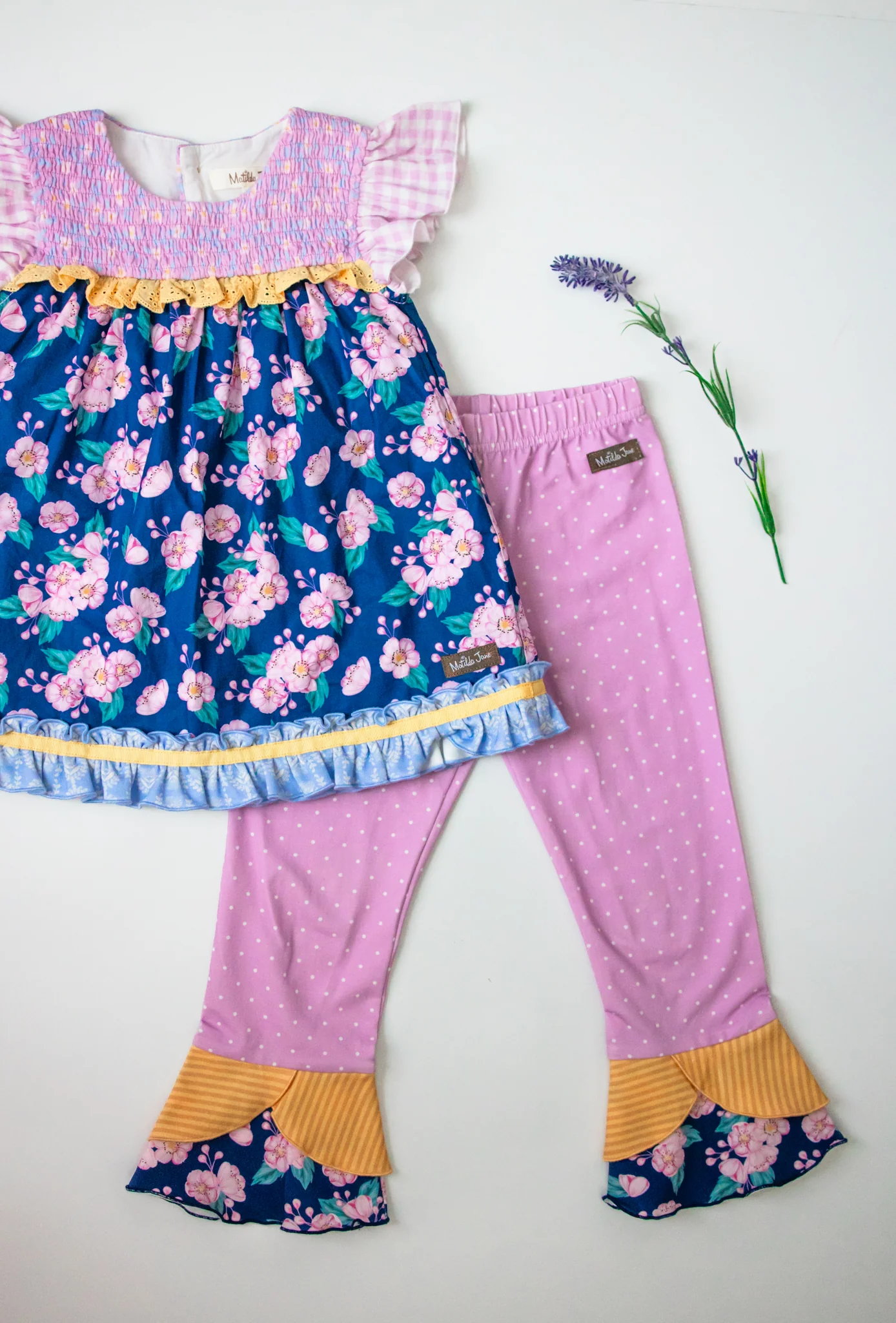 Mauve Moves Scrappy Leggings - Image 5