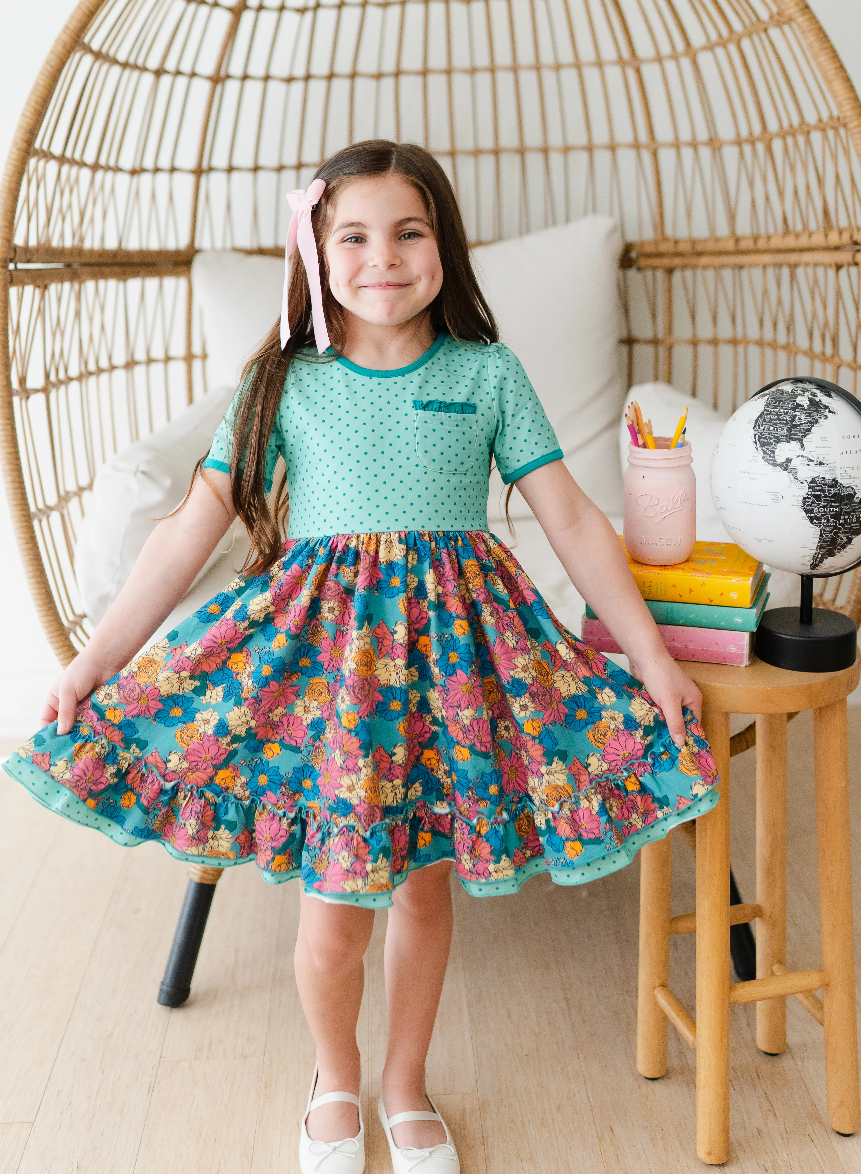 Meadow Muse Ruffle Dress - Image 12