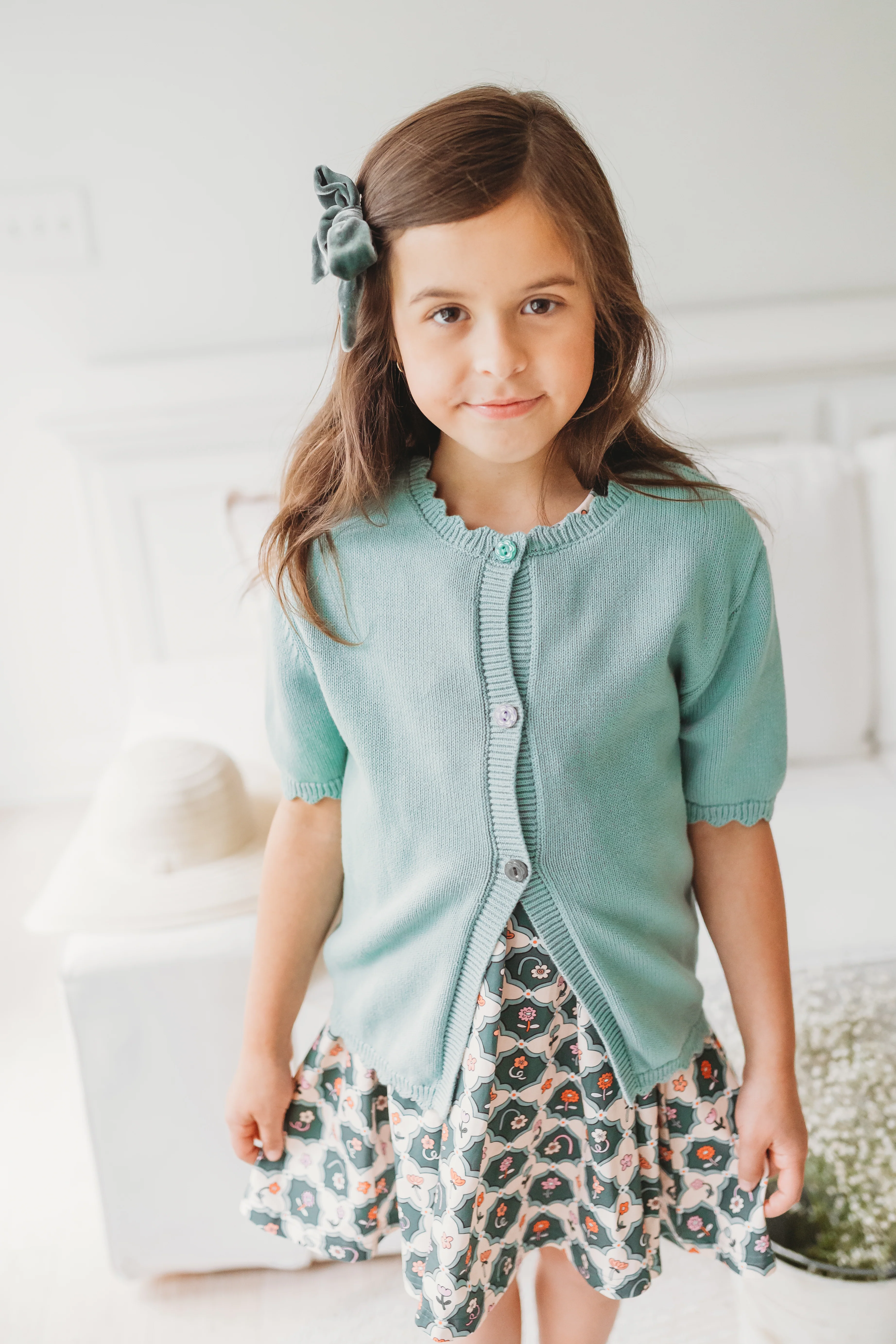 Minty Sprout Cardigan - Image 3