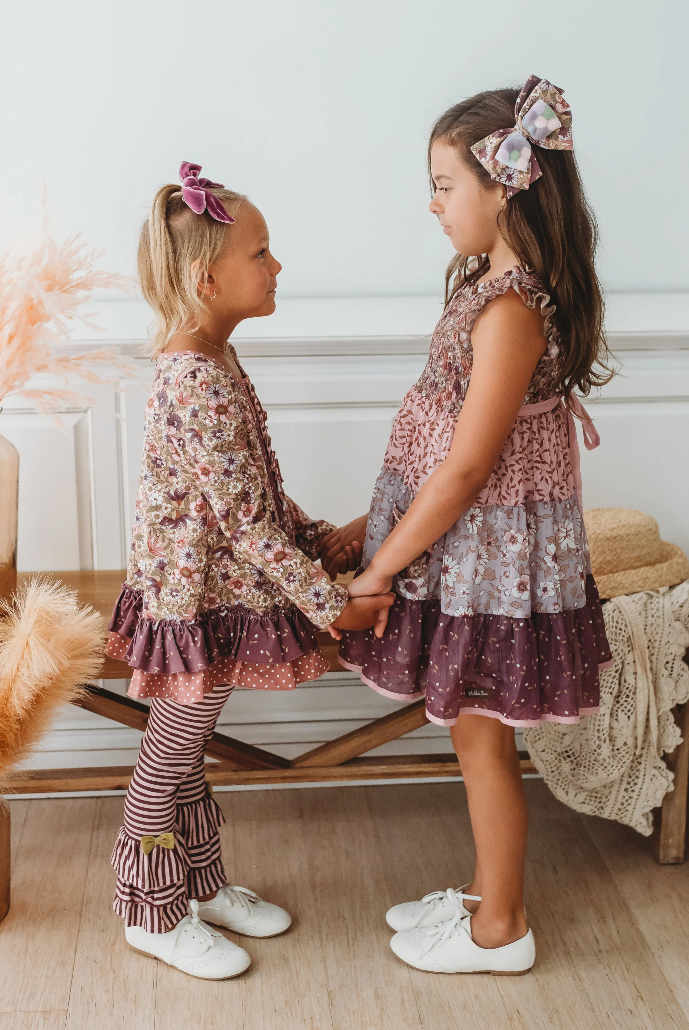 Mulberry Mischief Shimmer Dress - Image 11