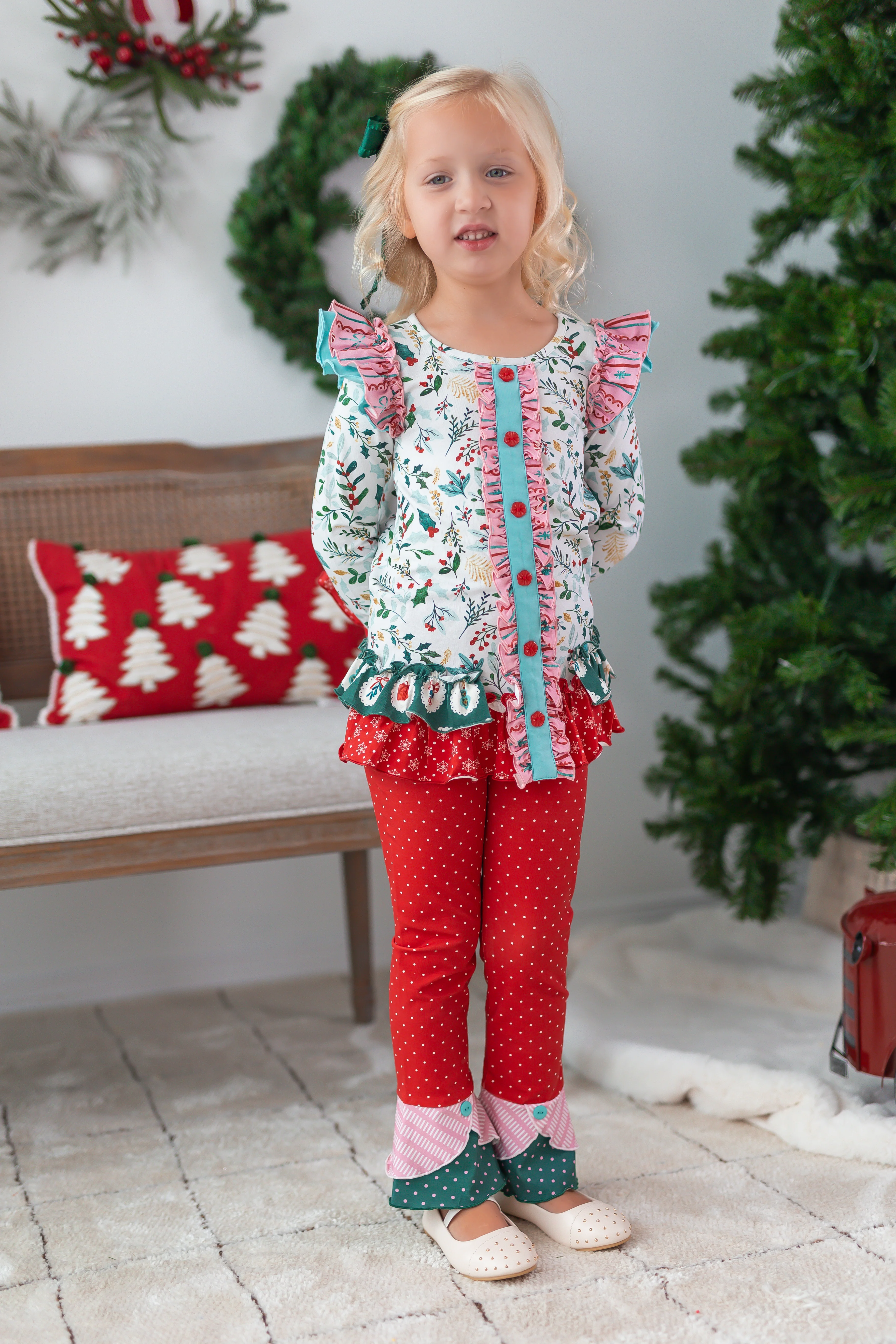 Naughty or Nice Scrappy Leggings - Image 10
