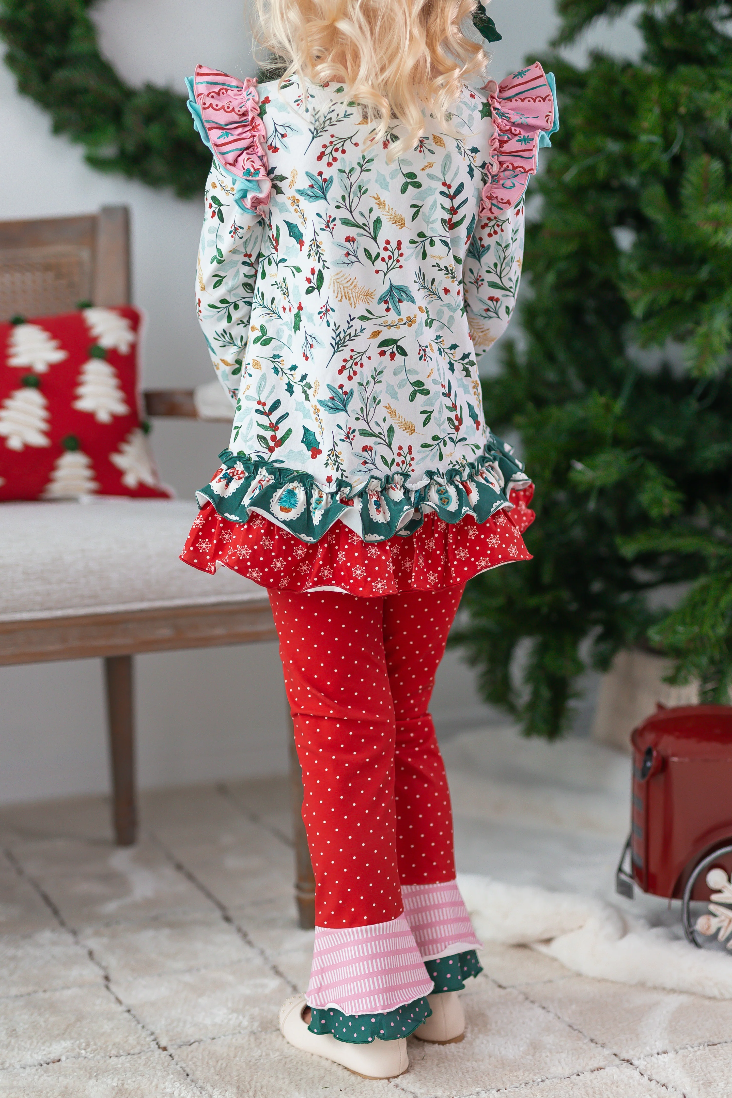 Naughty or Nice Scrappy Leggings - Image 6