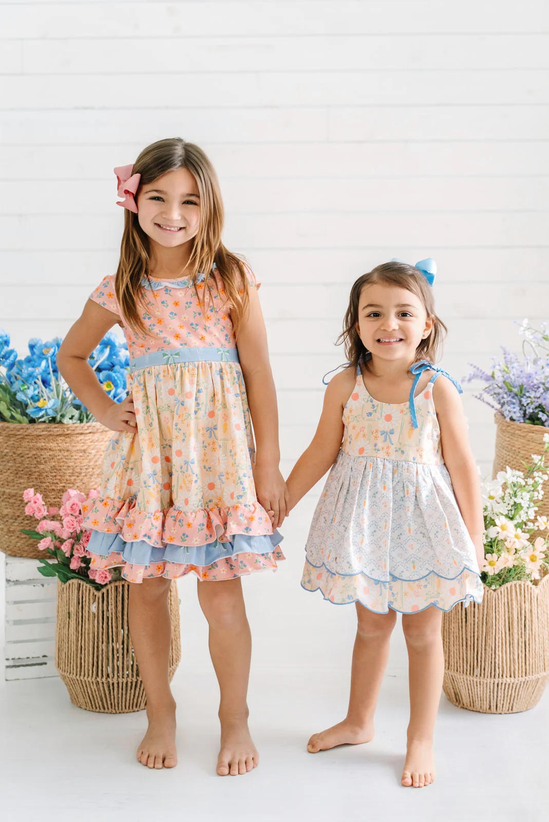 Patchwork Picnic Bubble Romper - Image 2