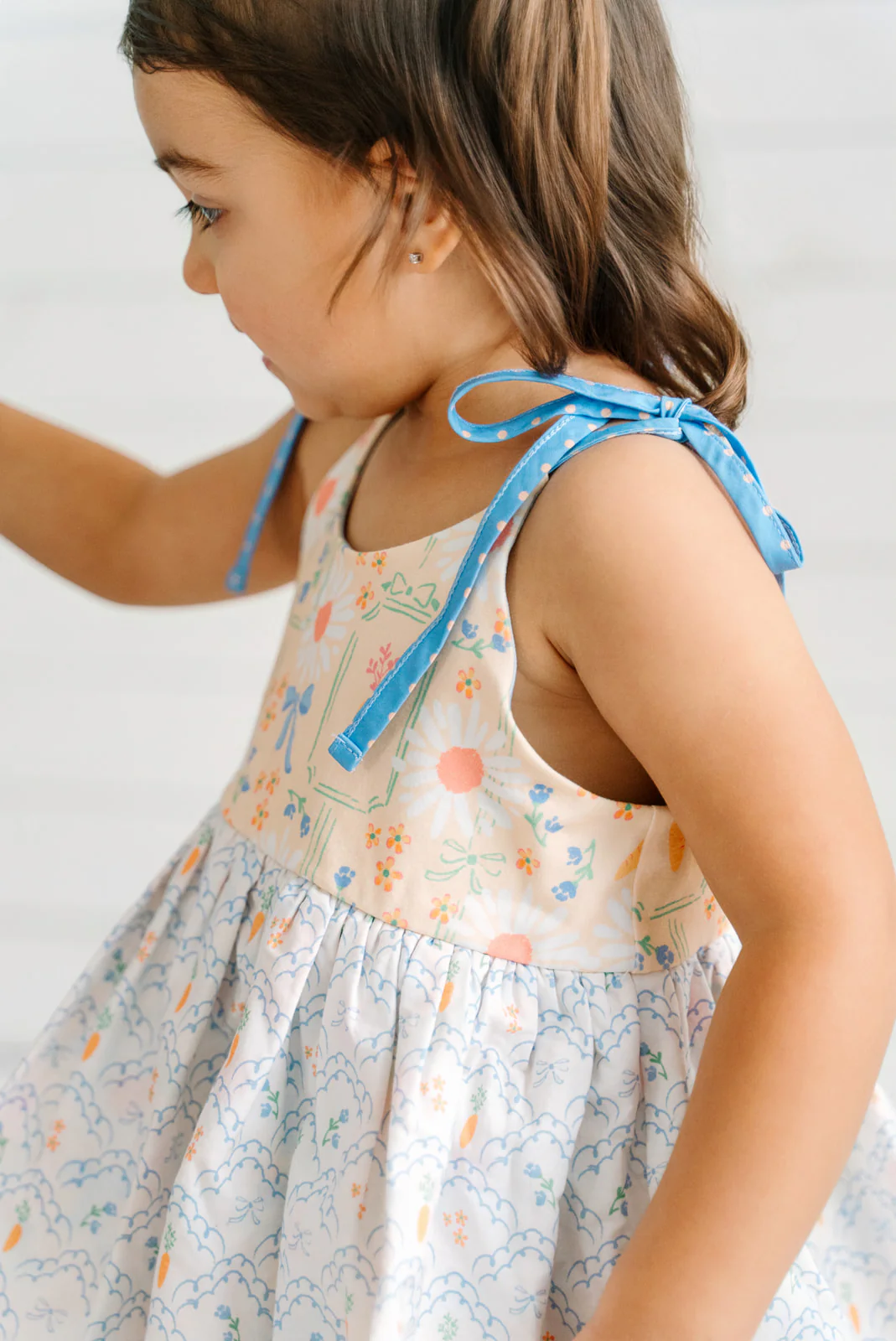 Patchwork Picnic Bubble Romper - Image 5